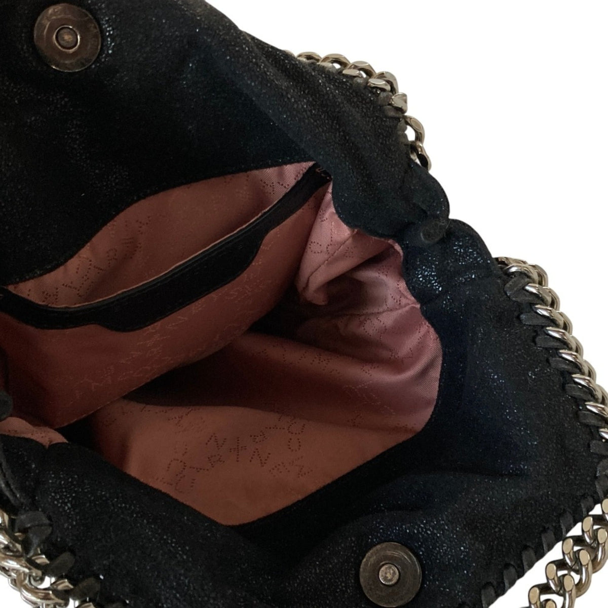 Stella Mccartney Black Fabric Shoulder Bag (Pre-Owned)
