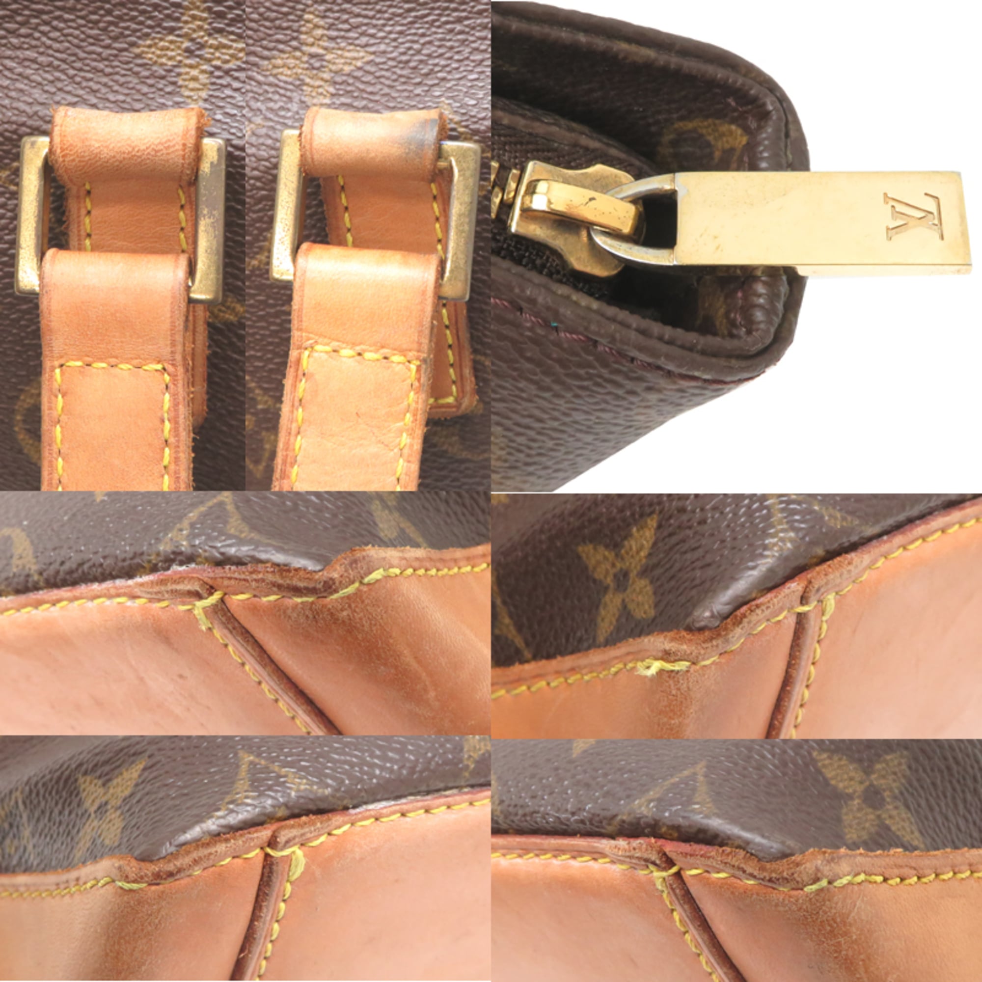 Louis Vuitton Brown Monogram Tote Bag (Pre-Owned)