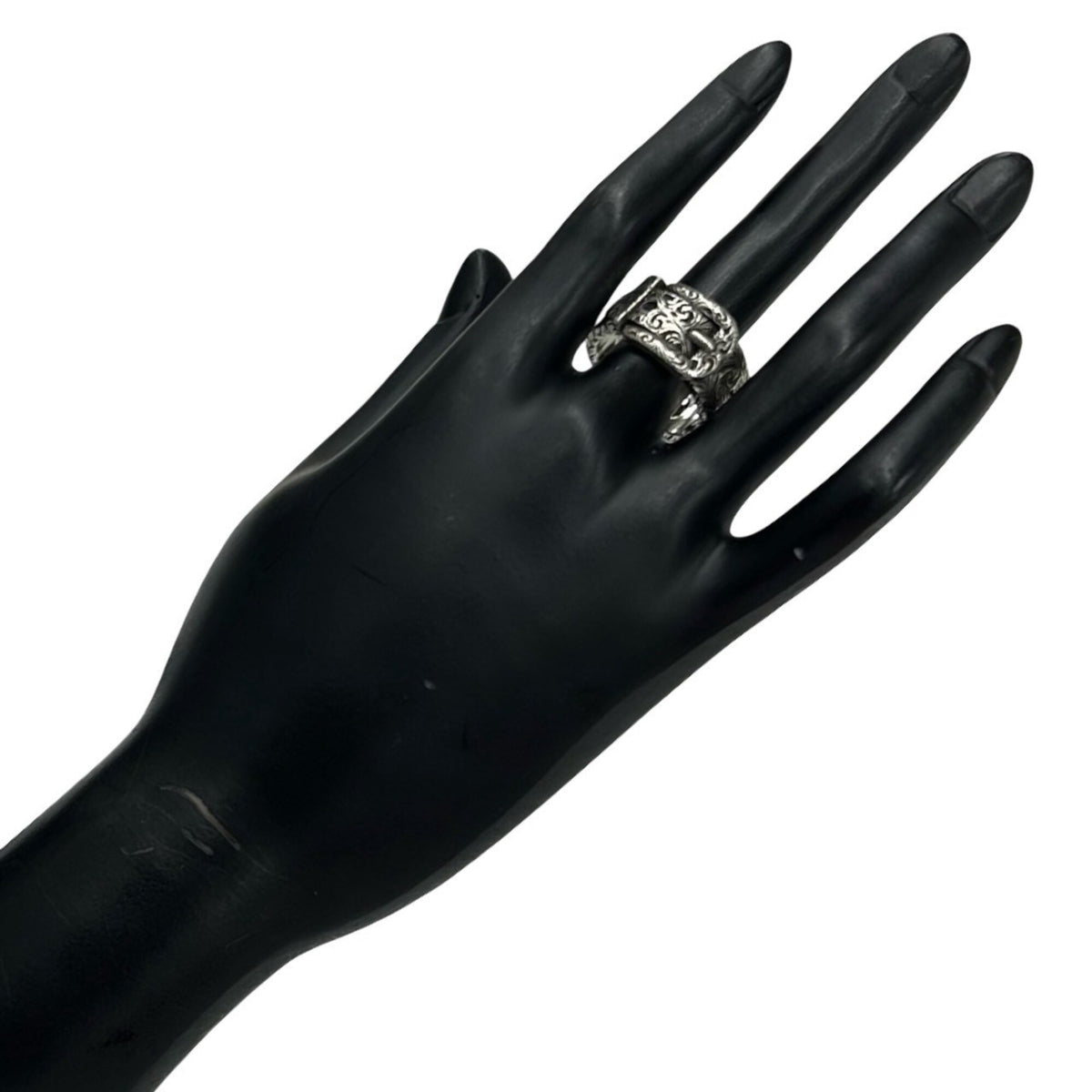 Gucci Silver Silver 925 Band Ring (Pre-Owned)