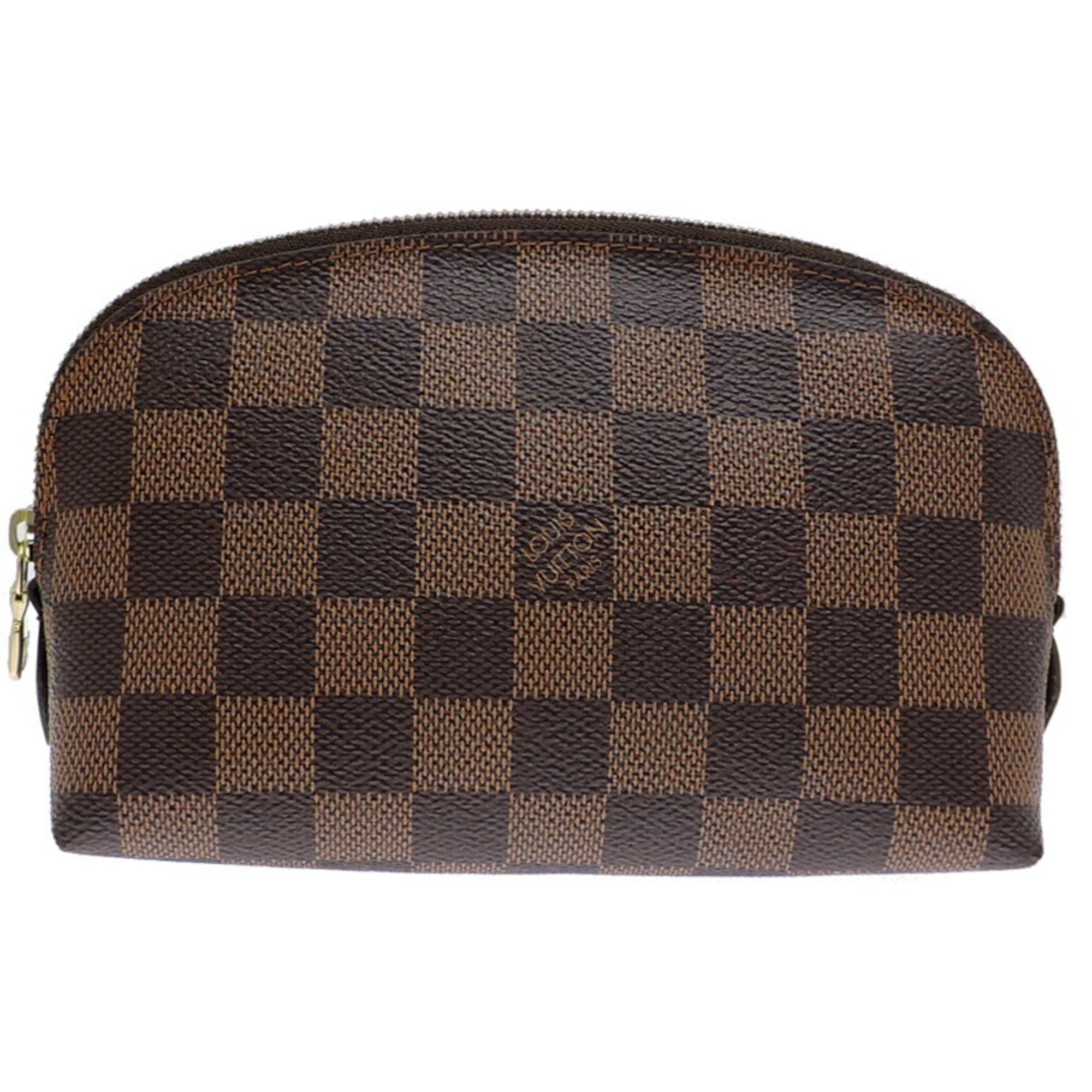 Louis Vuitton Brown Ebene Damier Canvas Pochette Pouch (Pre-Owned)