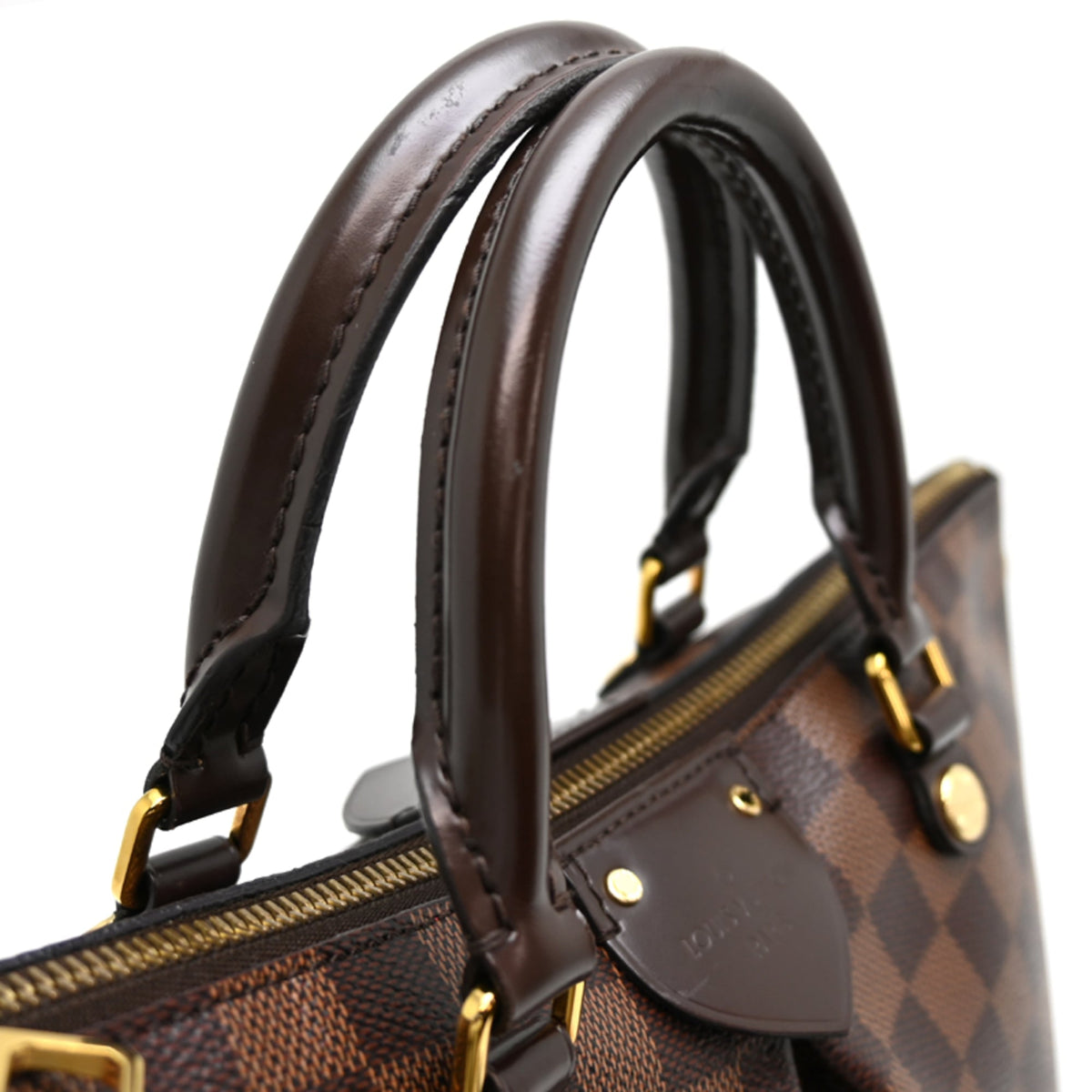 Louis Vuitton Brown Damier Canvas Handbag (Pre-Owned)