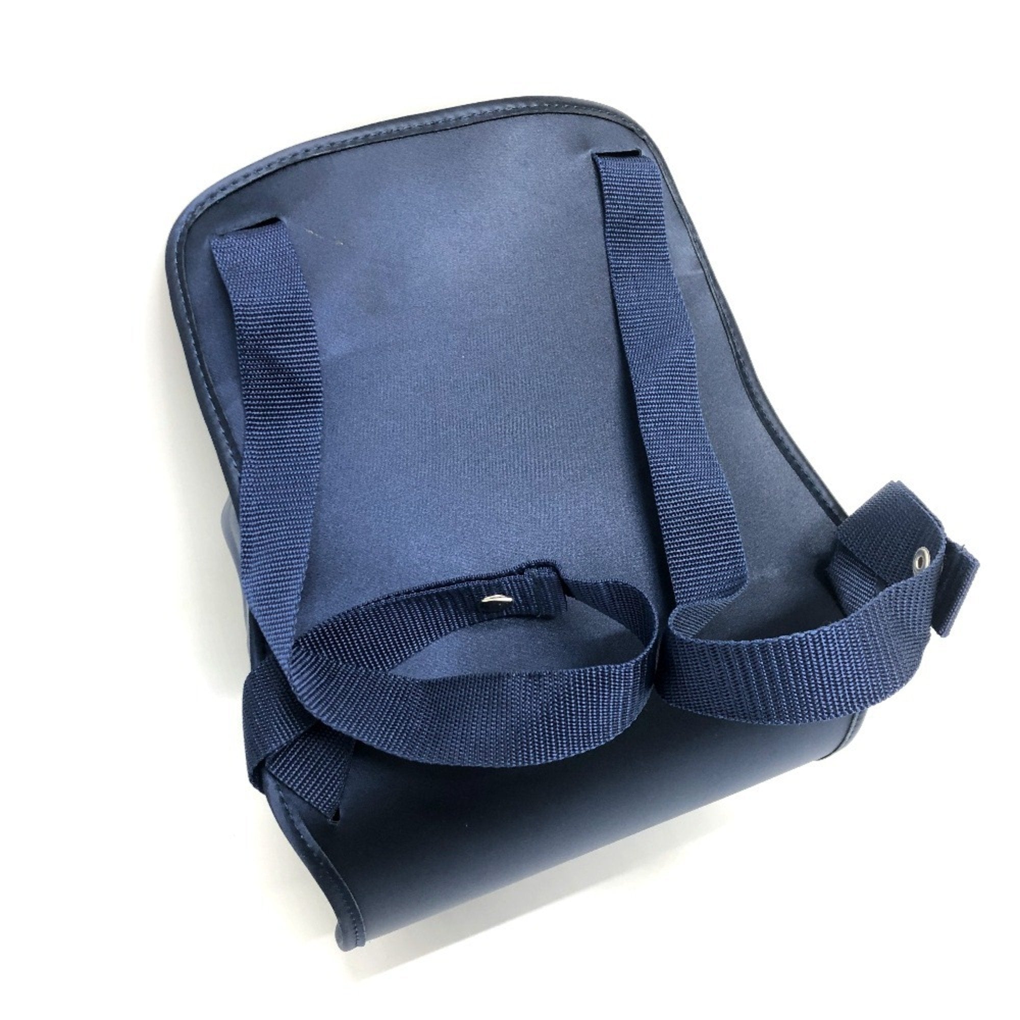 Hermes Blue Canvas Backpack (Pre-Owned)