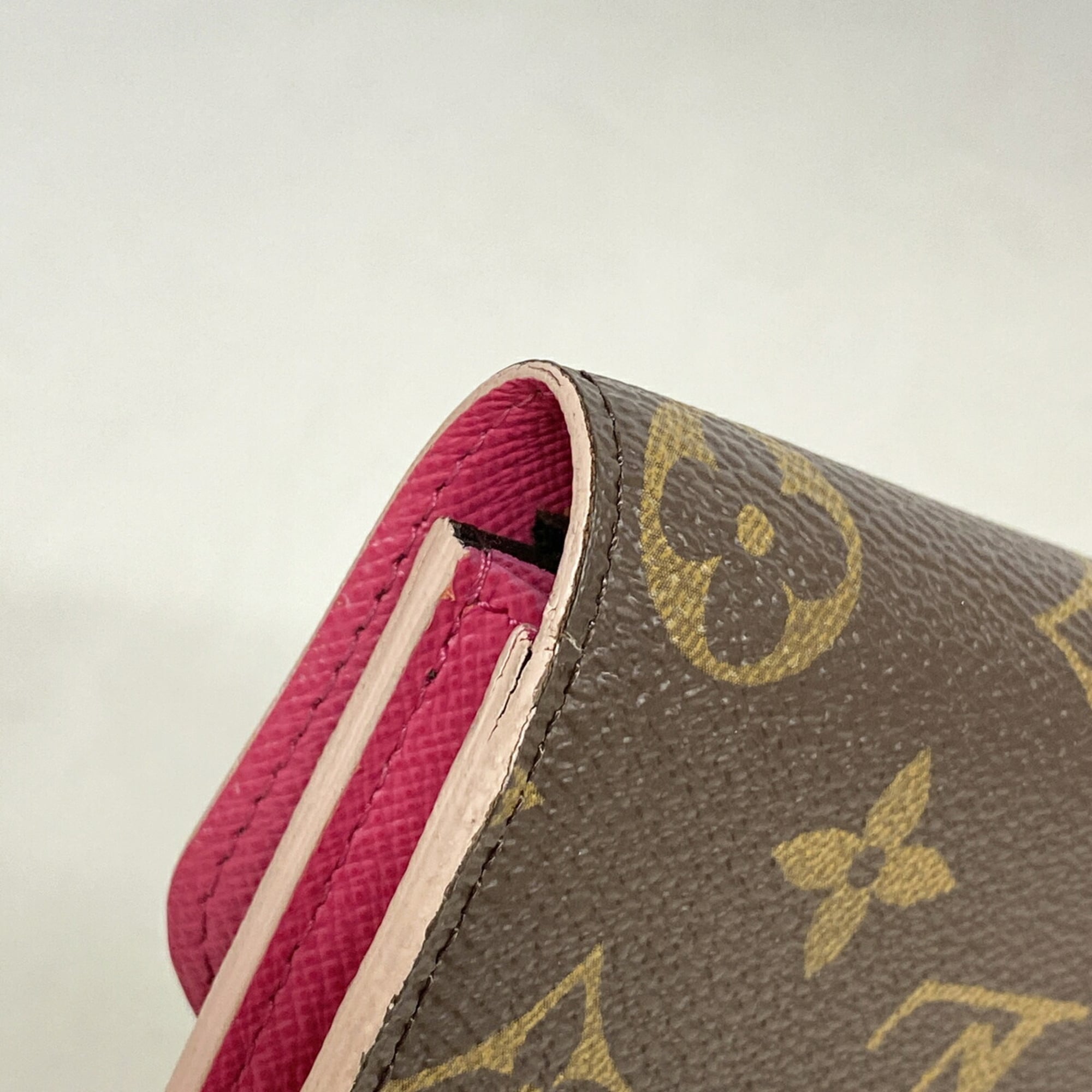 Louis Vuitton Brown Rose Ballerine Long Wallet (Bi-Fold) (Pre-Owned)