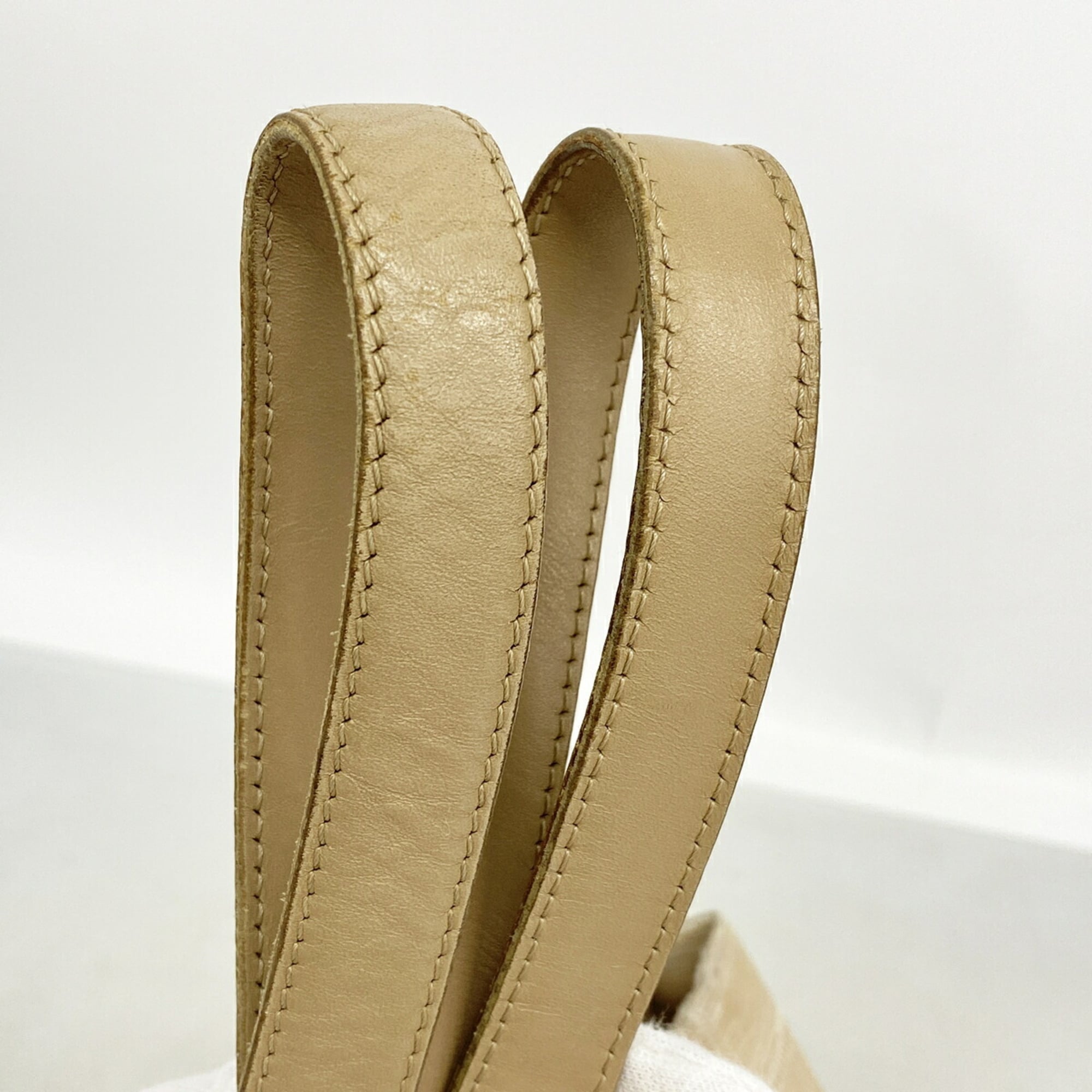 Chanel Beige Nylon Tote Bag (Pre-Owned)