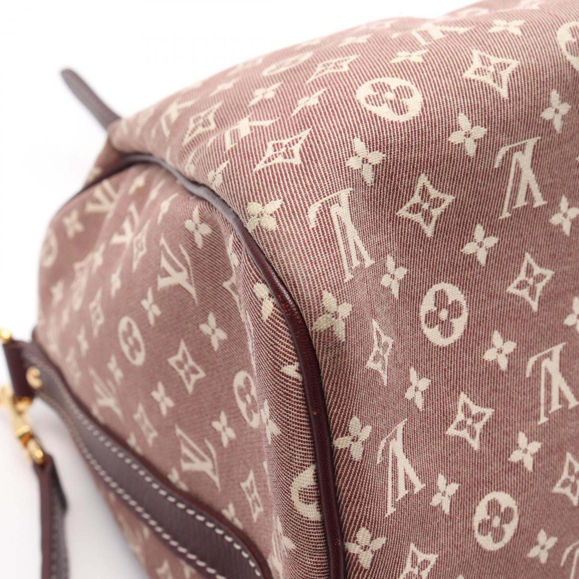 Louis Vuitton Bordeaux Ivory Sepia Monogram Idylle Monogram Mini Lin Handbag (Pre-Owned)