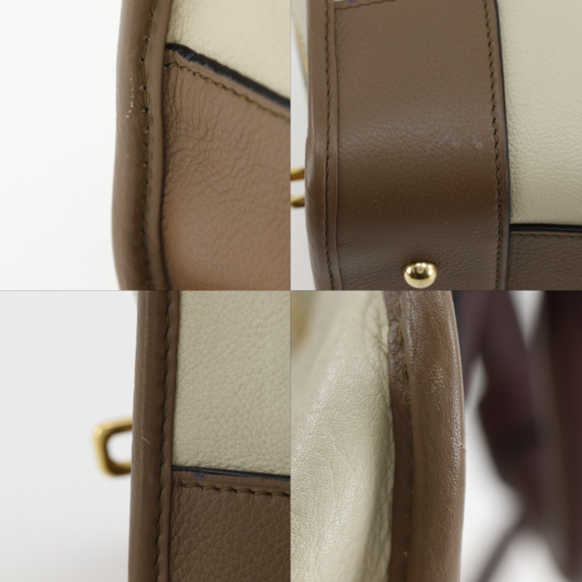 Loewe Amazona Beige Handbag (Pre-Owned)