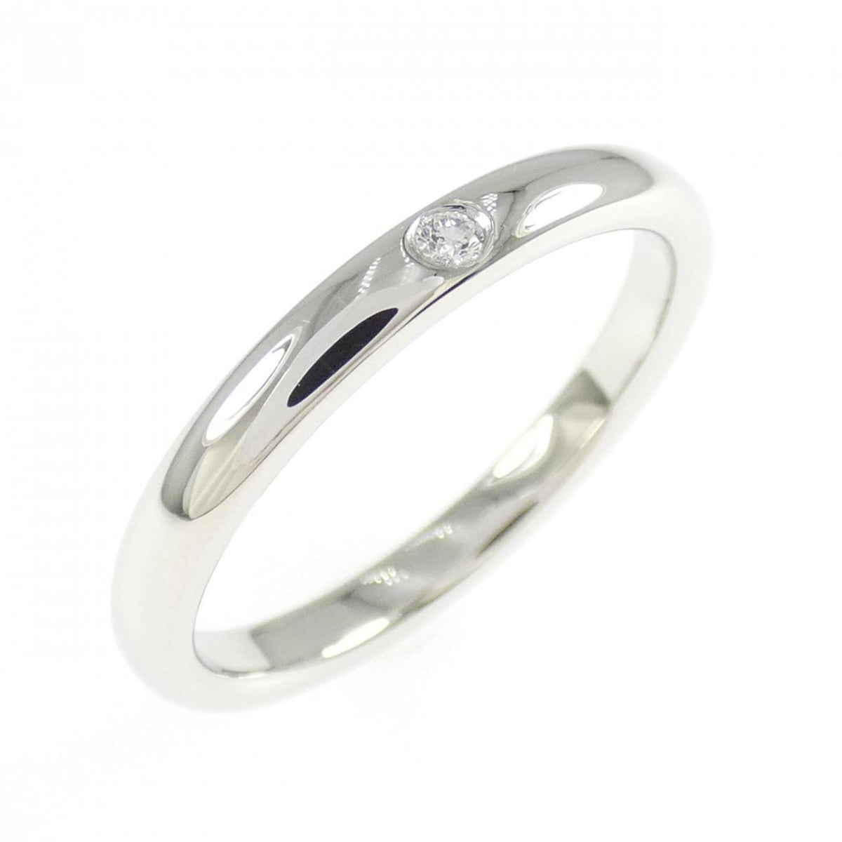 Tiffany Platinum 950 Band Ring (Pre-Owned)