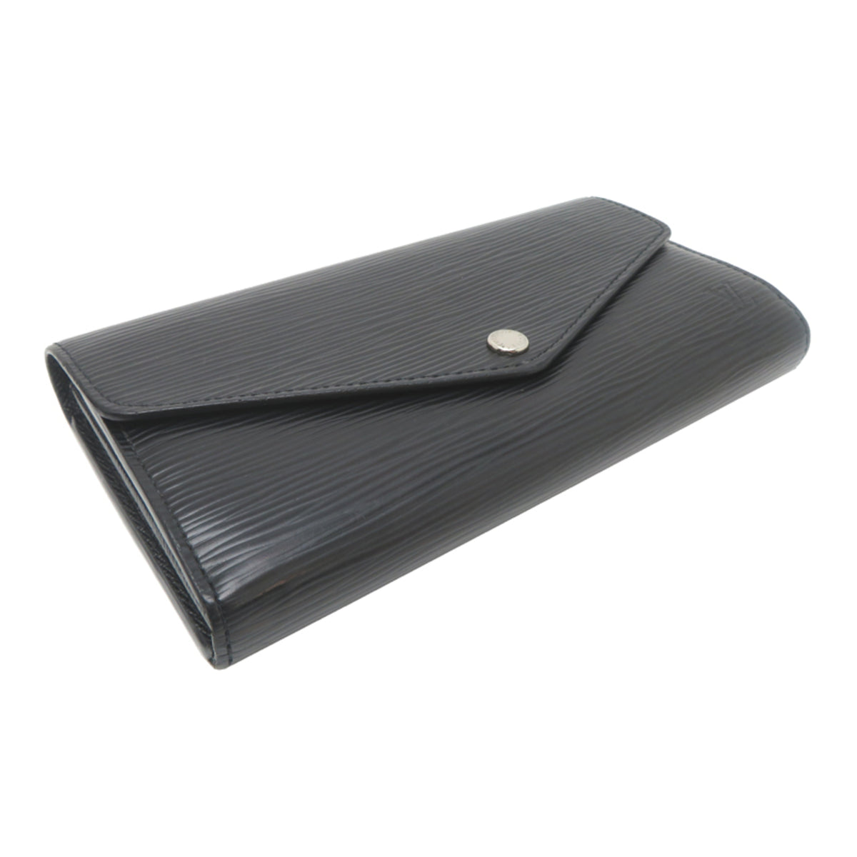 Louis Vuitton Black Epi Leather Long Wallet (Bi-Fold) (Pre-Owned)
