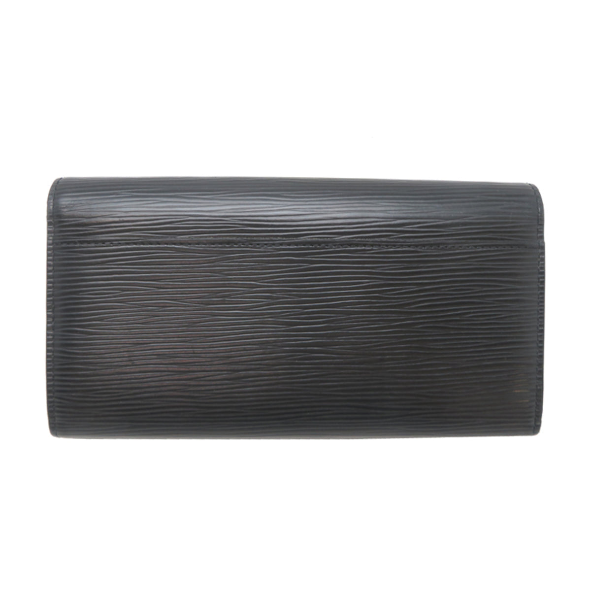 Louis Vuitton Black Epi Leather Long Wallet (Bi-Fold) (Pre-Owned)