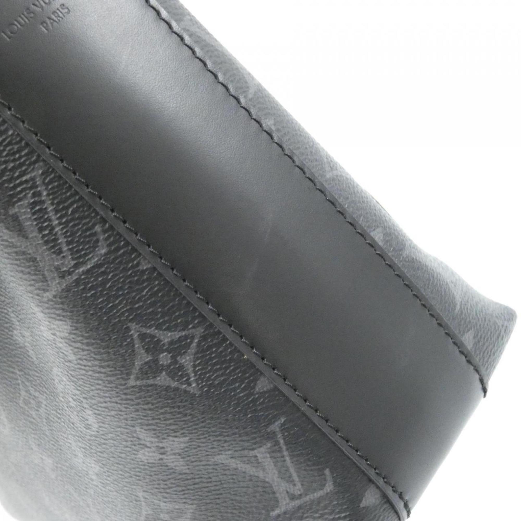 Louis Vuitton Black Coated Canvas Shoulder Bag (Pre-Owned)