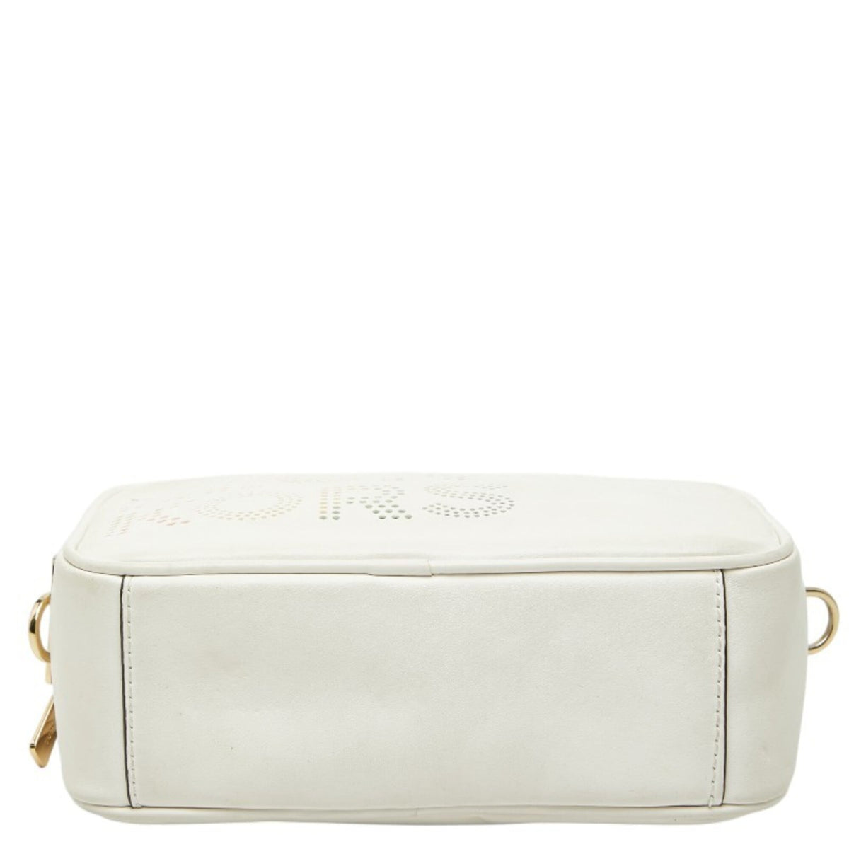 Michael Kors White Leather Shoulder Bag (Pre-Owned)