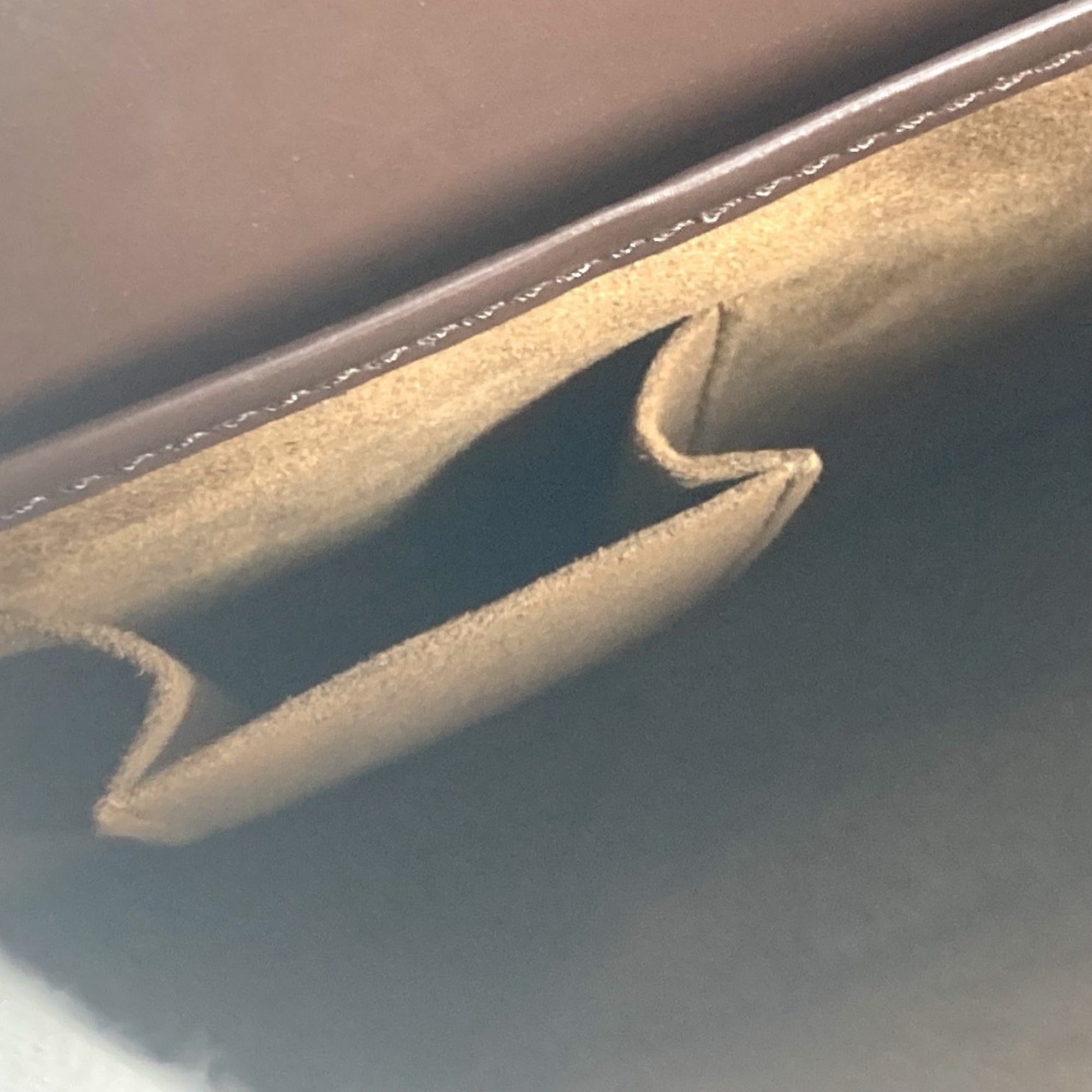 Louis Vuitton Brown Ebene Damier Canvas Briefcase (Pre-Owned)
