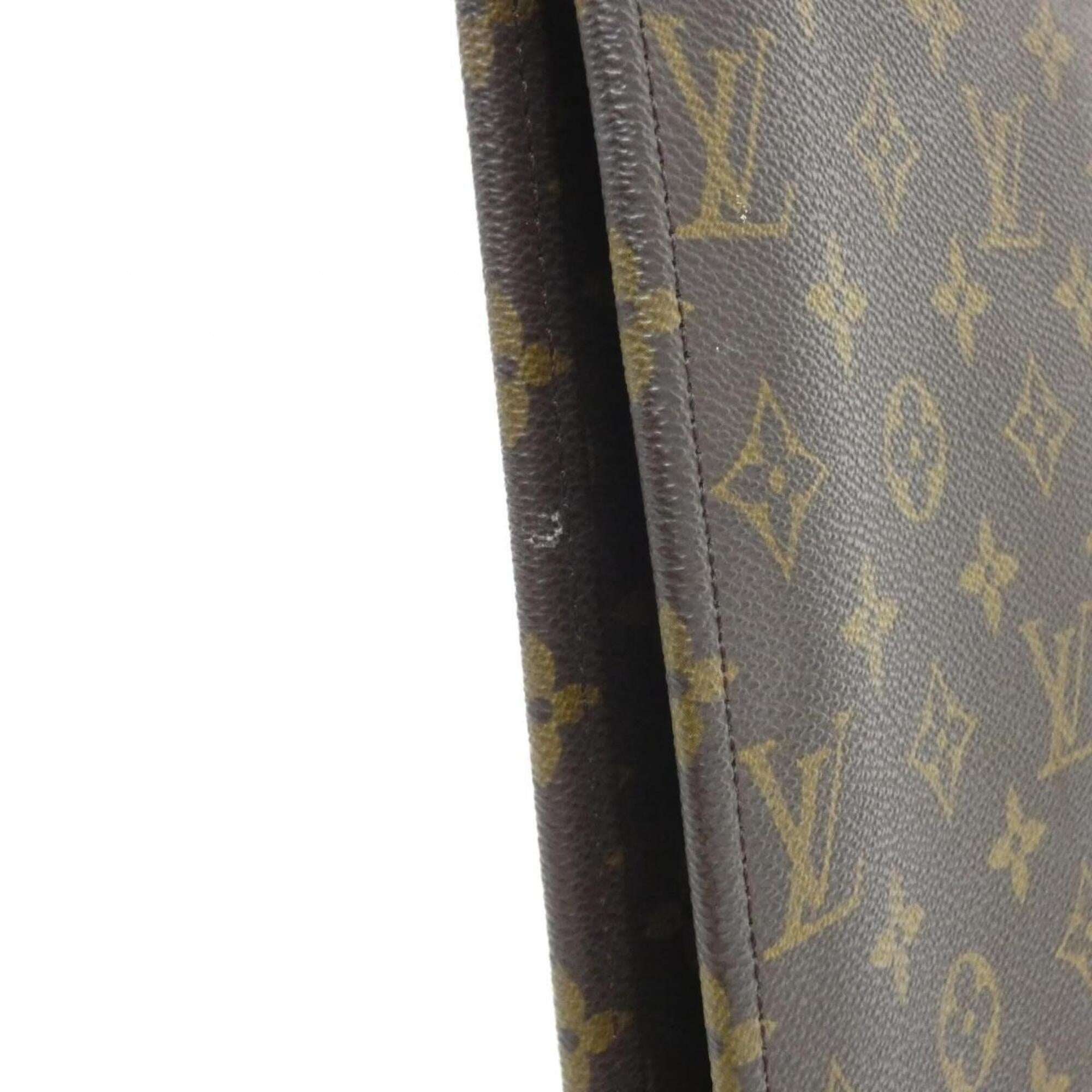 Louis Vuitton Brown Coated Canvas Handbag (Pre-Owned)