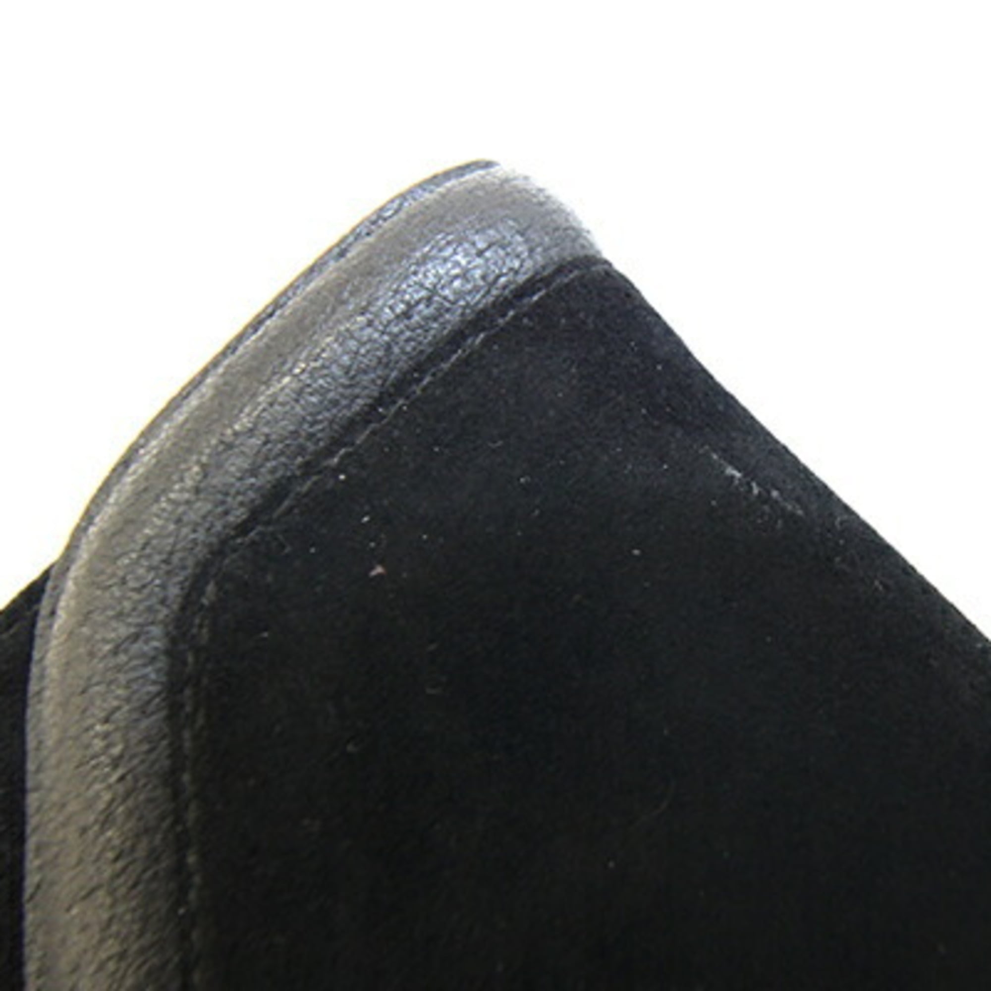 Gucci Black Suede Leather Wallet (Bi-Fold) (Pre-Owned)