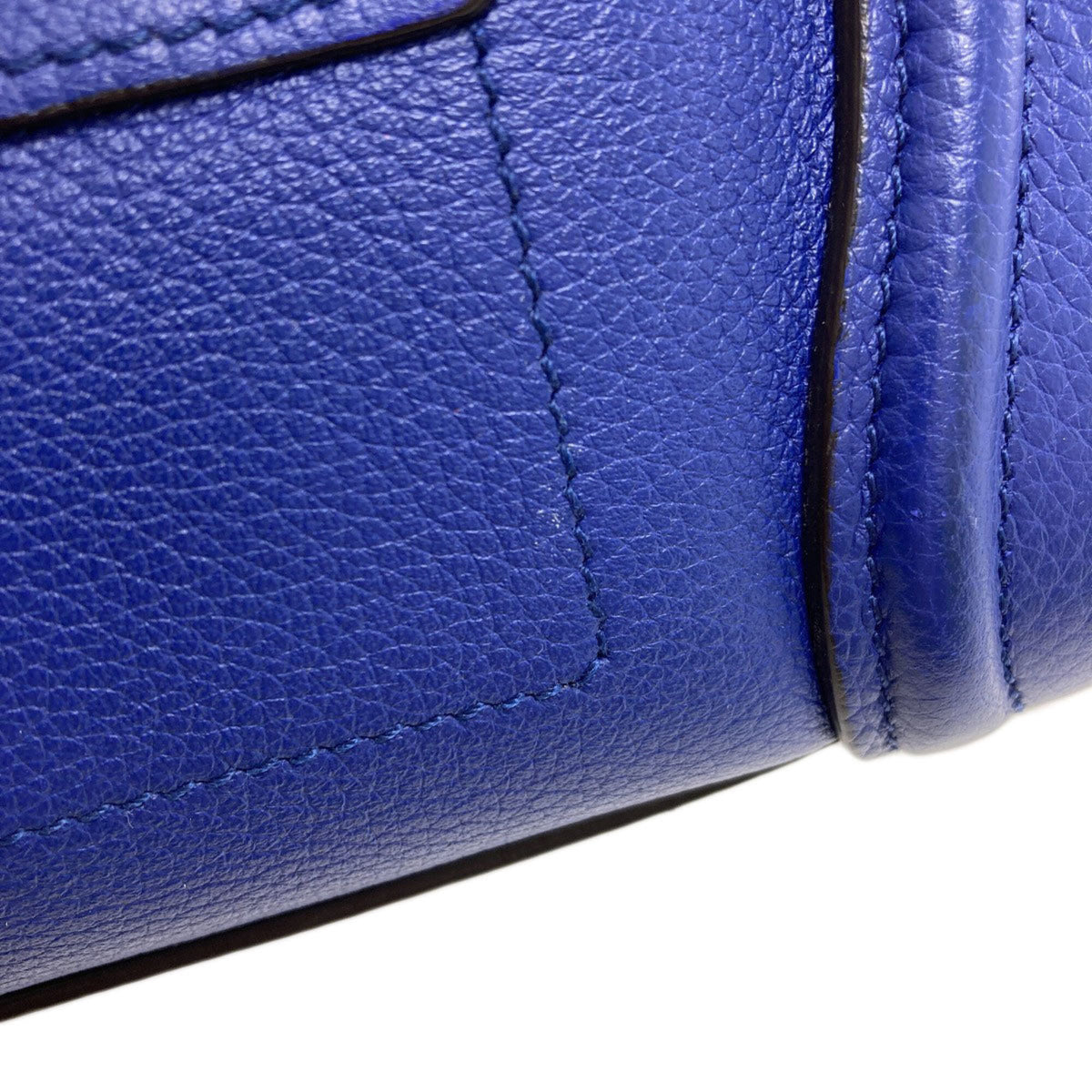 Celine Blue Leather Handbag (Pre-Owned)