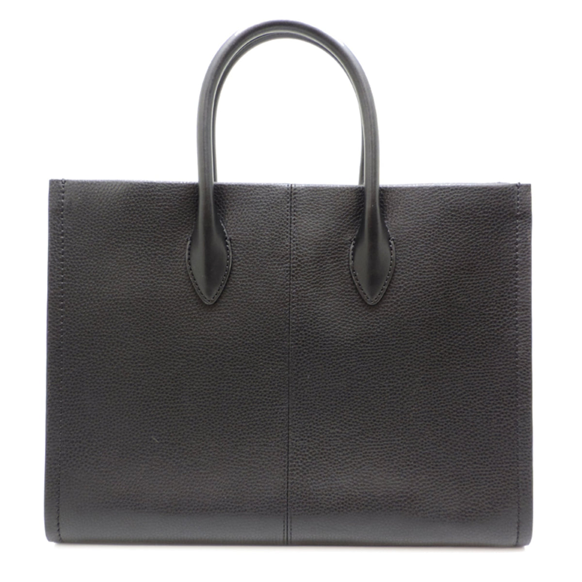Michael Kors Black Leather Shoulder Bag Tote Bag (Pre-Owned)