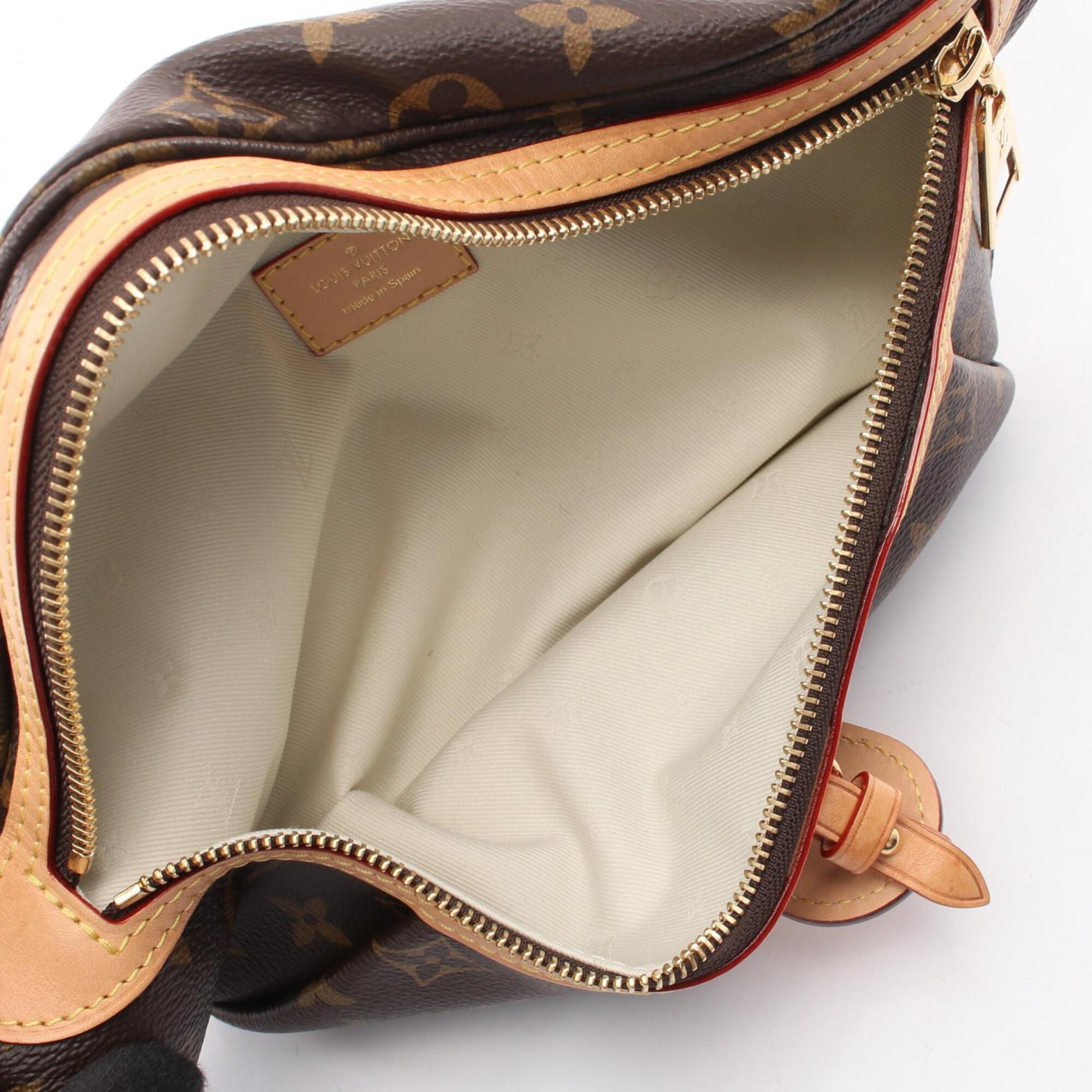 Louis Vuitton Brown Monogram Pvc Leather Fanny Pack Handbag (Pre-Owned)