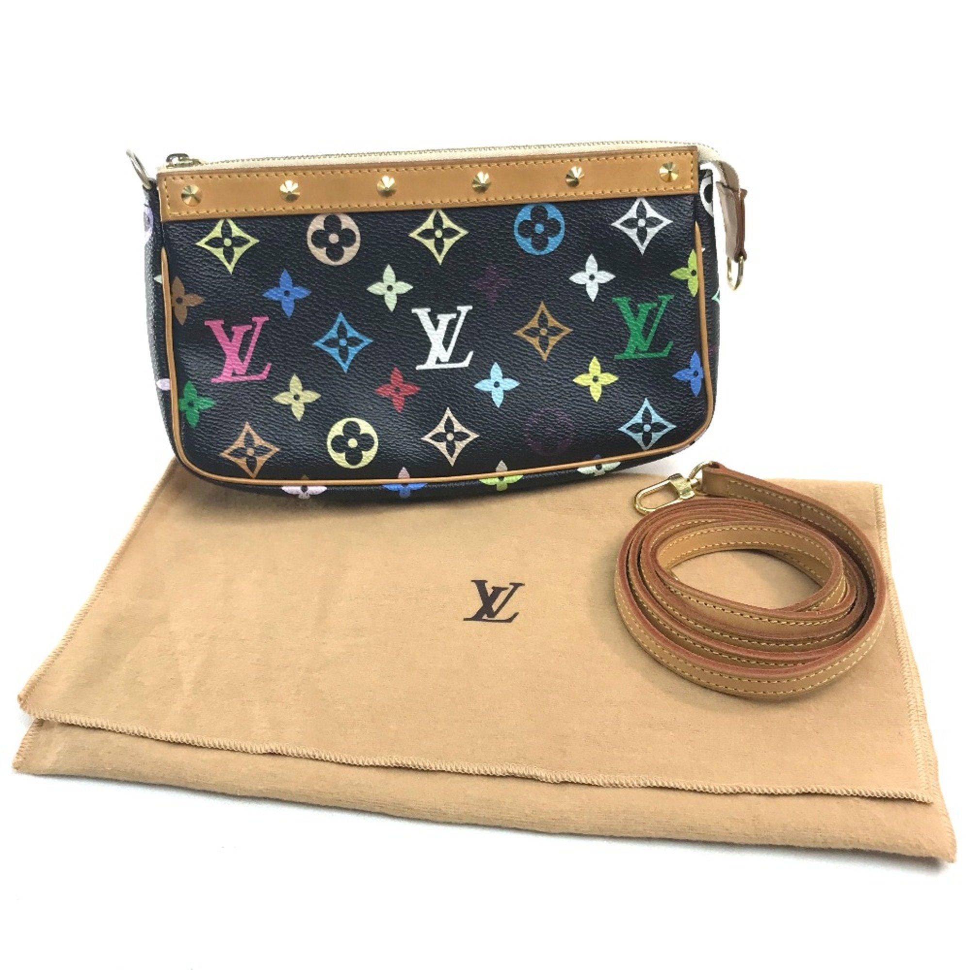 Louis Vuitton Black Other Pouch (Pre-Owned)