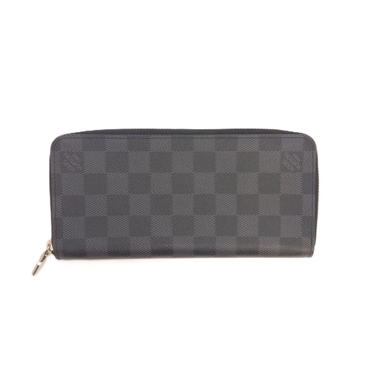 Louis Vuitton Black Damier Graphite Damier Graphite Long Wallet (Bi-Fold) (Pre-Owned)