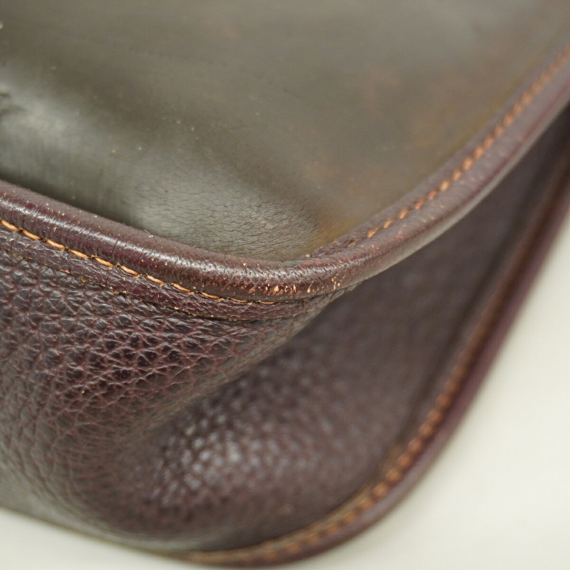 Hermes Dark Brown Amazonia Shoulder Bag (Pre-Owned)