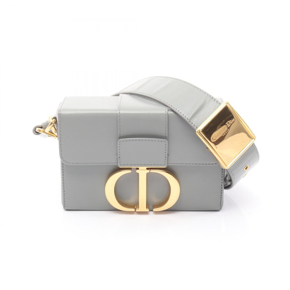 Christian Dior Blue Leather Shoulder Bag (Pre-Owned)