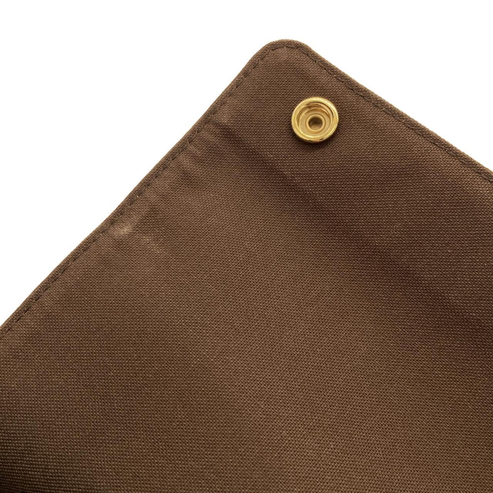 Louis Vuitton Ebene Coated Canvas Shoulder Bag (Pre-Owned)