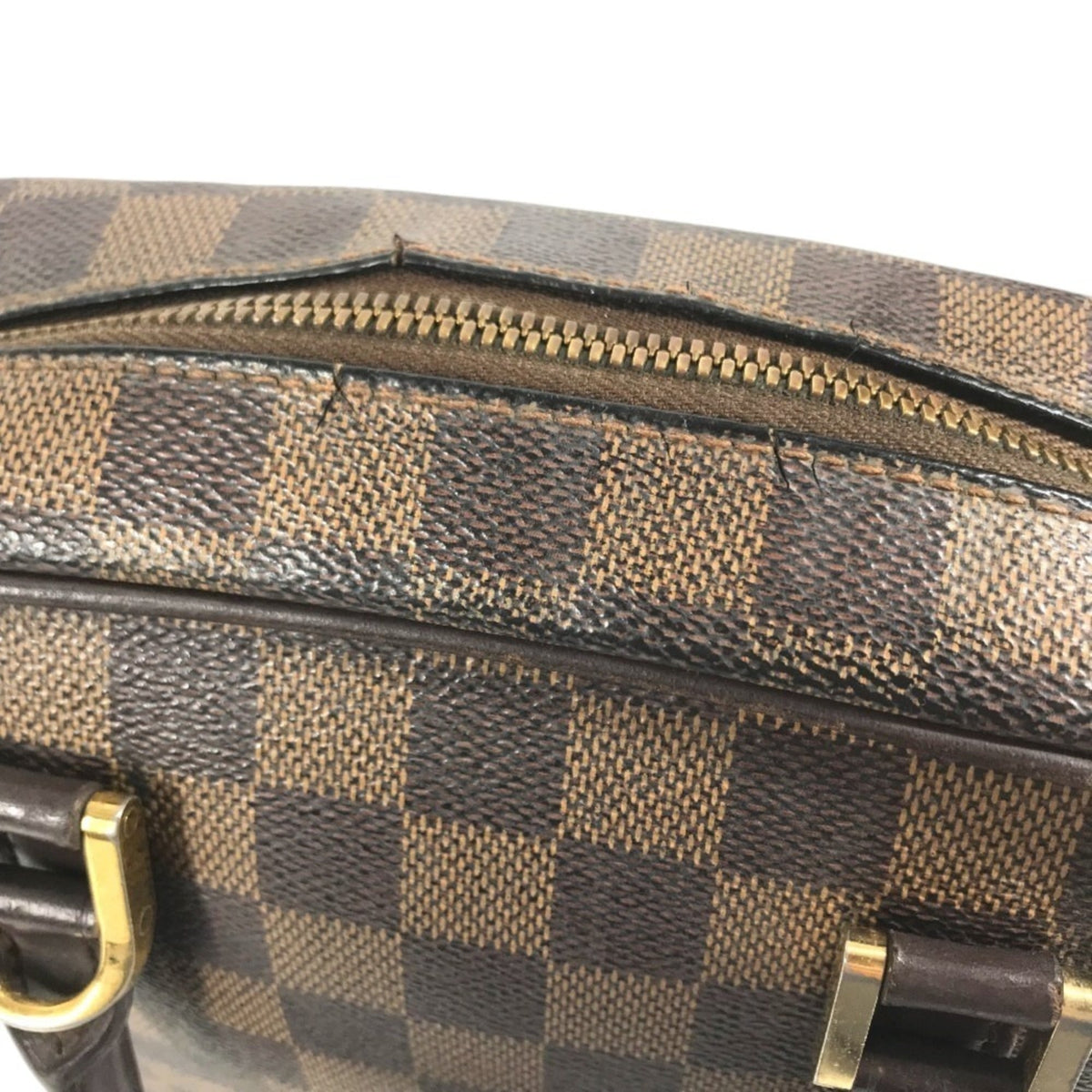 Louis Vuitton Brown Ebene Damier Canvas Handbag Tote Bag (Pre-Owned)