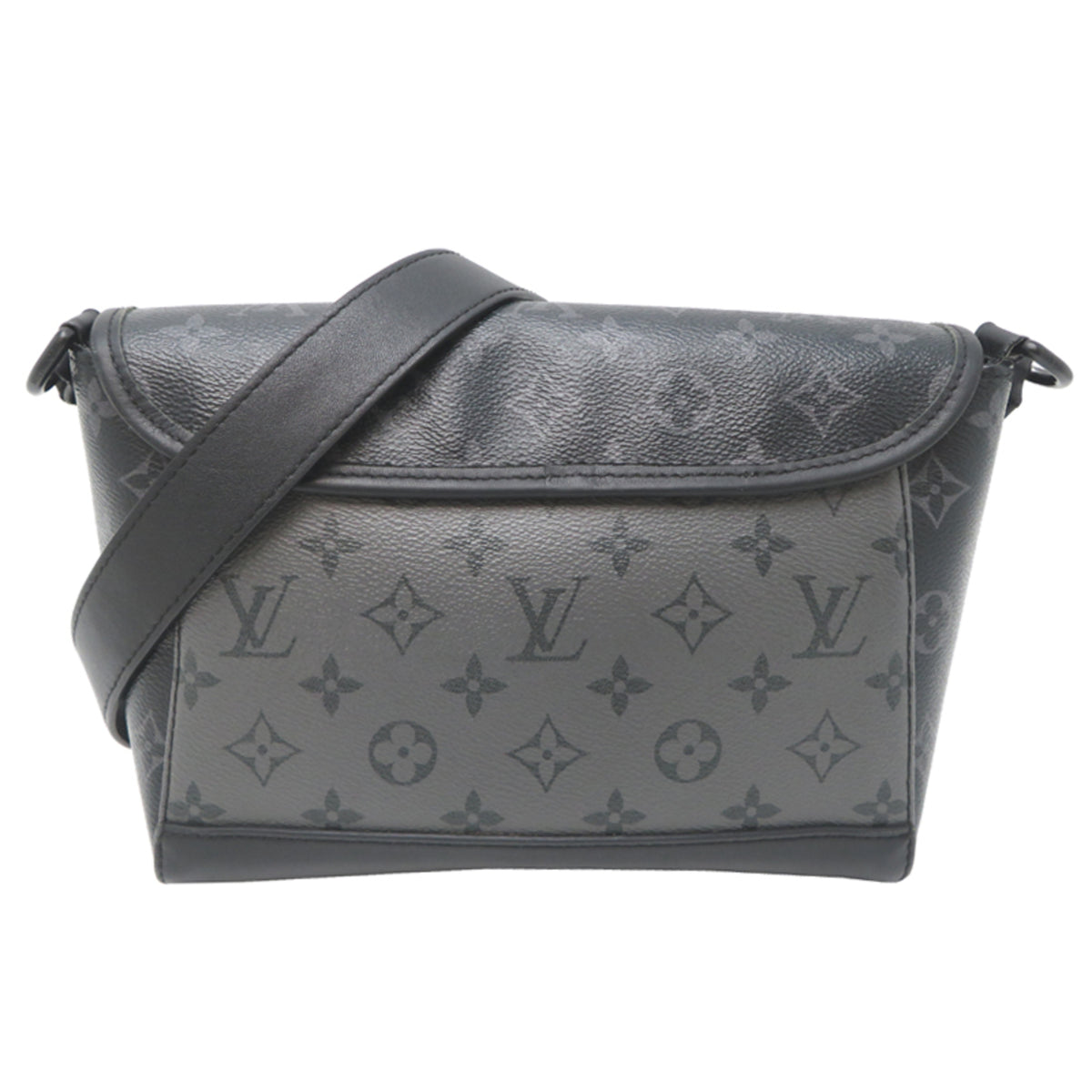 Louis Vuitton Black Monogram Eclipse Shoulder Bag (Pre-Owned)