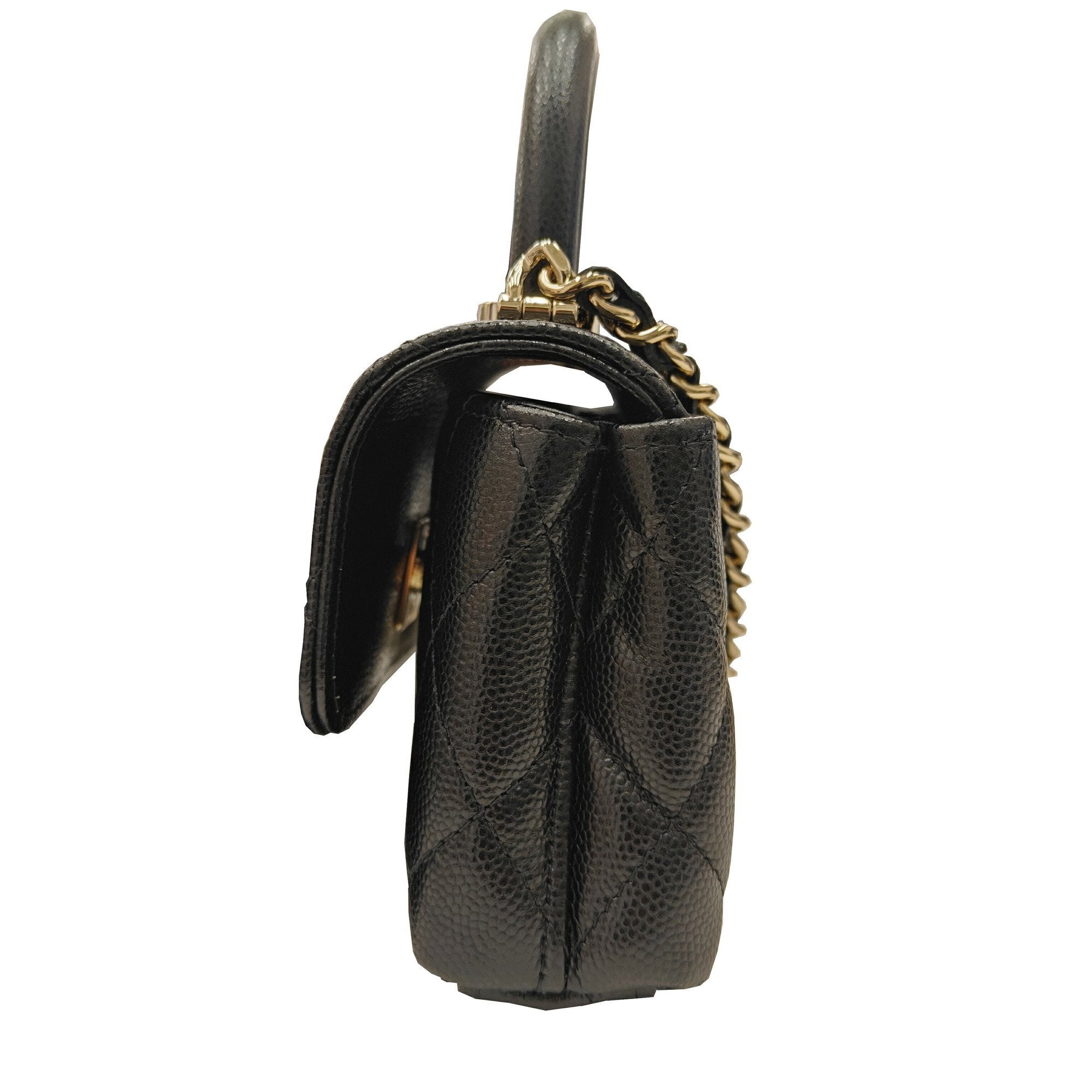 Chanel Black Caviar Leather Backpack (Pre-Owned)