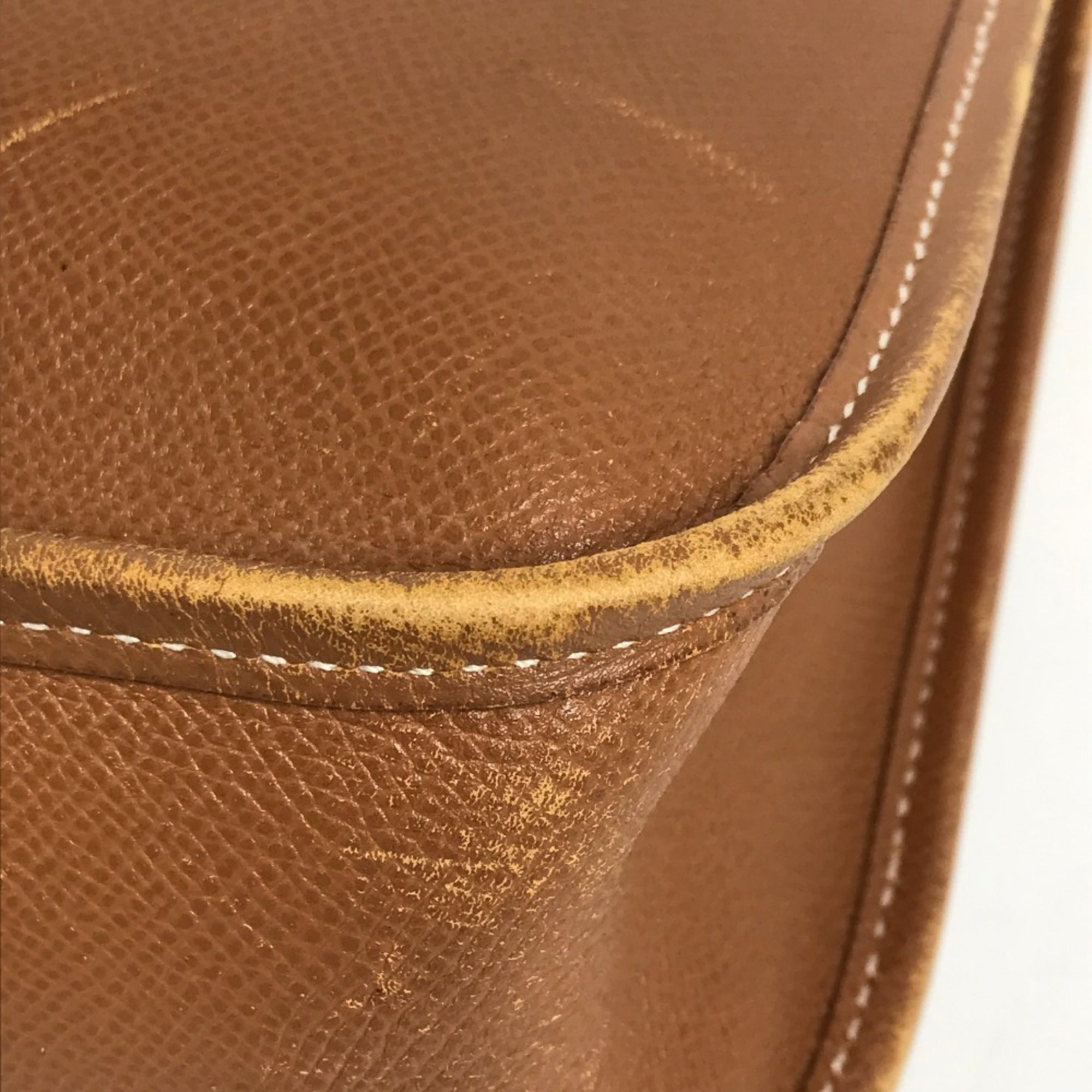 Hermes Brown Leather Shoulder Bag (Pre-Owned)