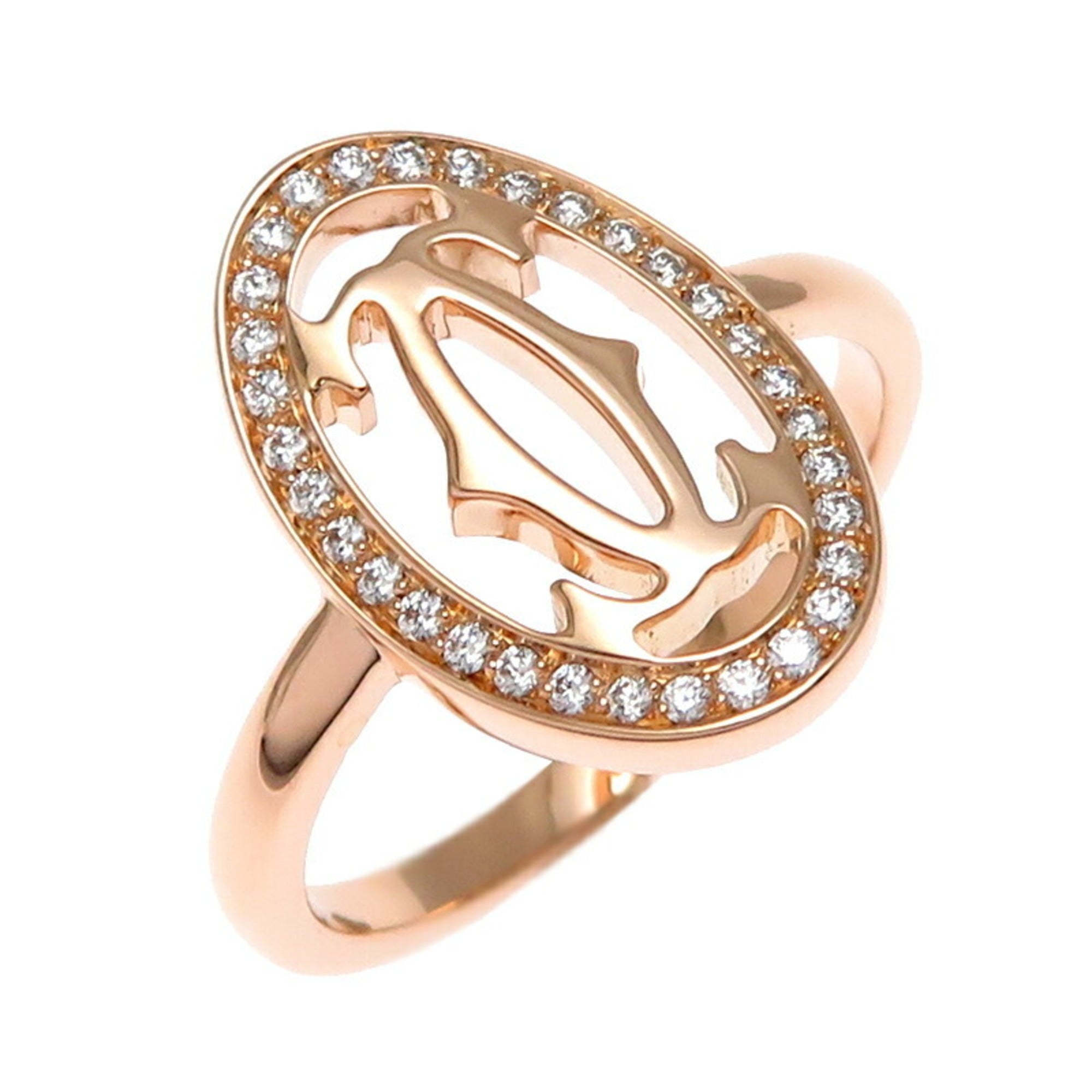 Cartier Gold Pink Gold Band Ring (Pre-Owned)