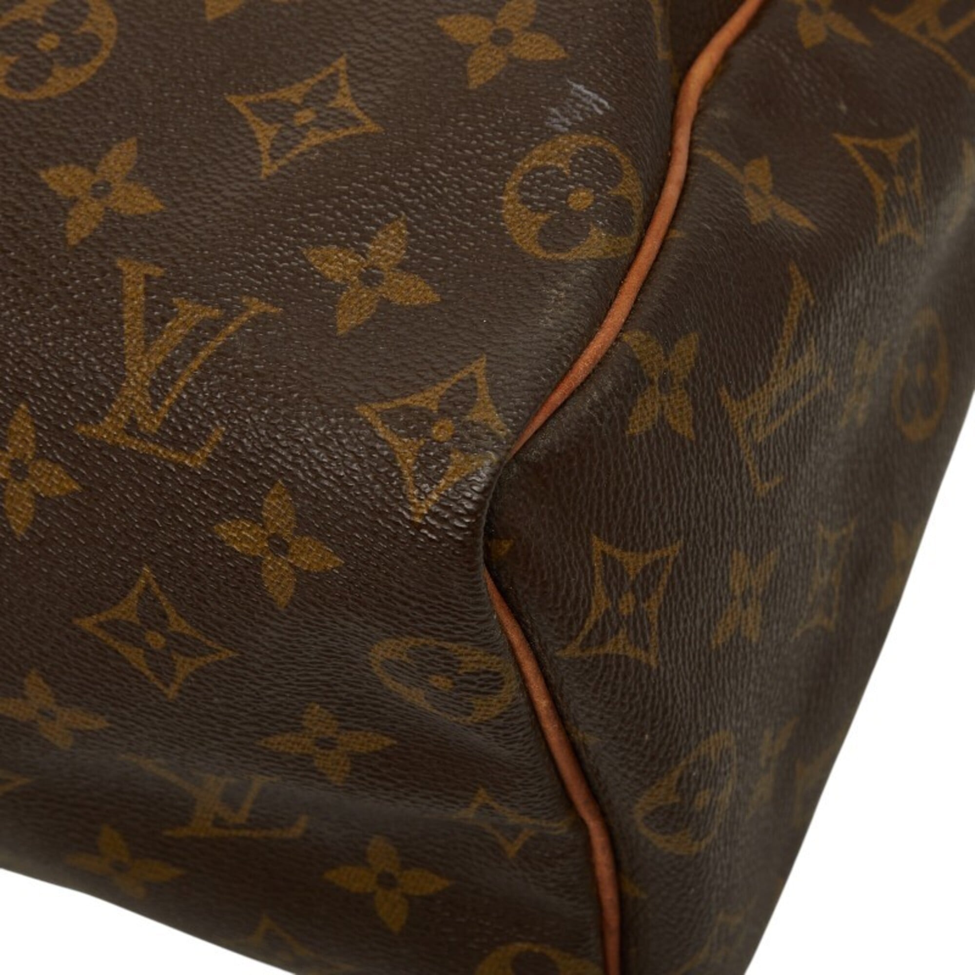 Louis Vuitton Brown Monogram Pvc Leather Handbag (Pre-Owned)