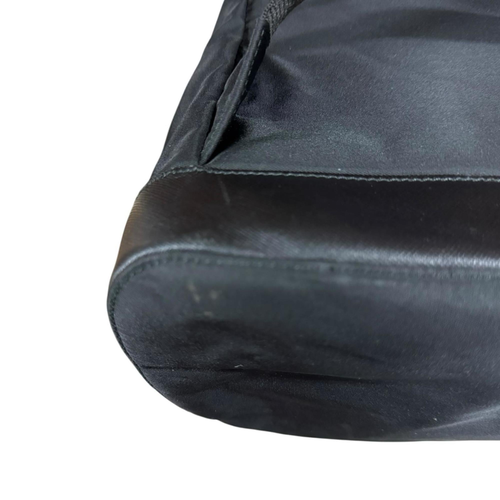 Prada Black Nero Nylon Backpack (Pre-Owned)