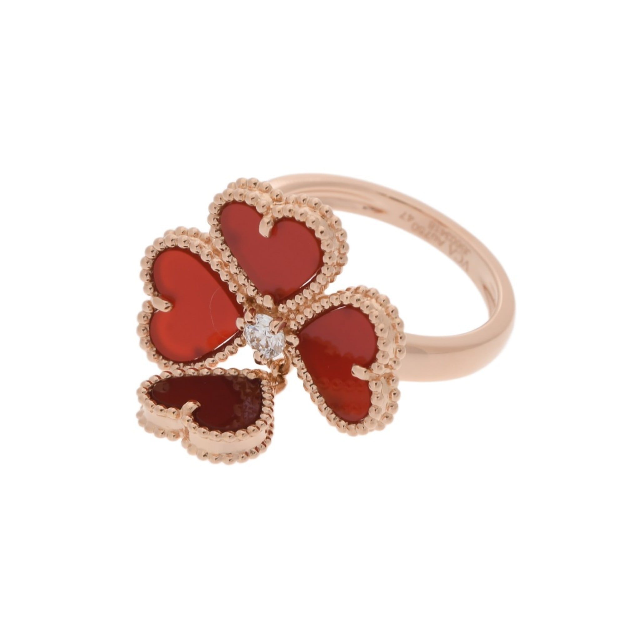 Van Cleef & Arpels Pink Gold (18K) Band Ring (Pre-Owned)