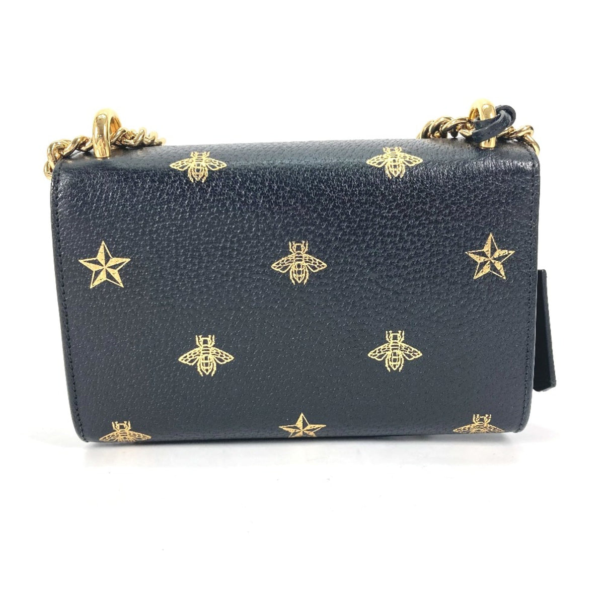 Gucci Black Leather Shoulder Bag (Pre-Owned)