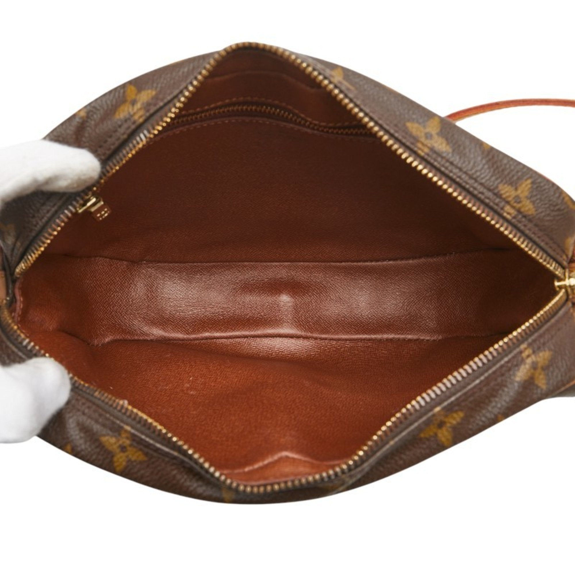 Louis Vuitton Monogram Brown Pvc Leather Shoulder Bag (Pre-Owned)
