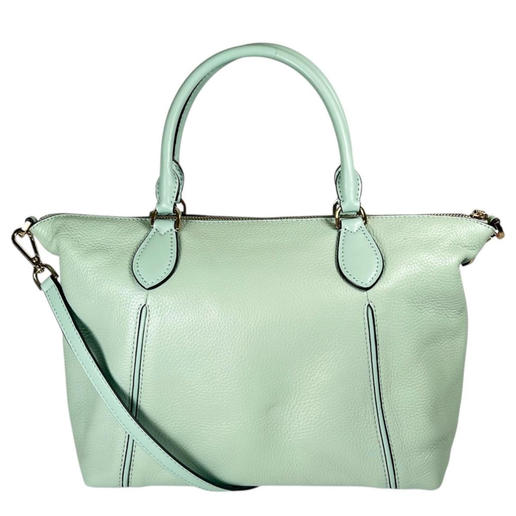 Michael Kors Light Green Handbag Shoulder Bag (Pre-Owned)