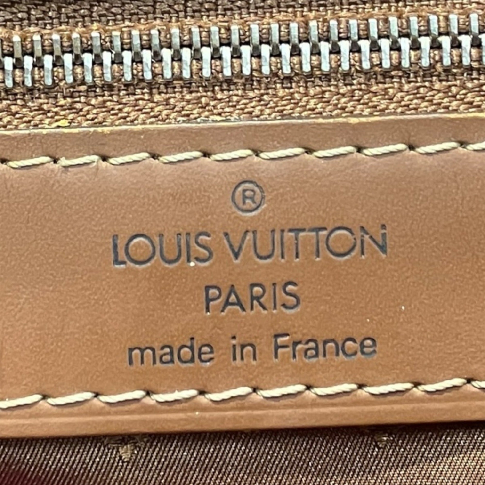 Louis Vuitton Brown Leather Handbag (Pre-Owned)
