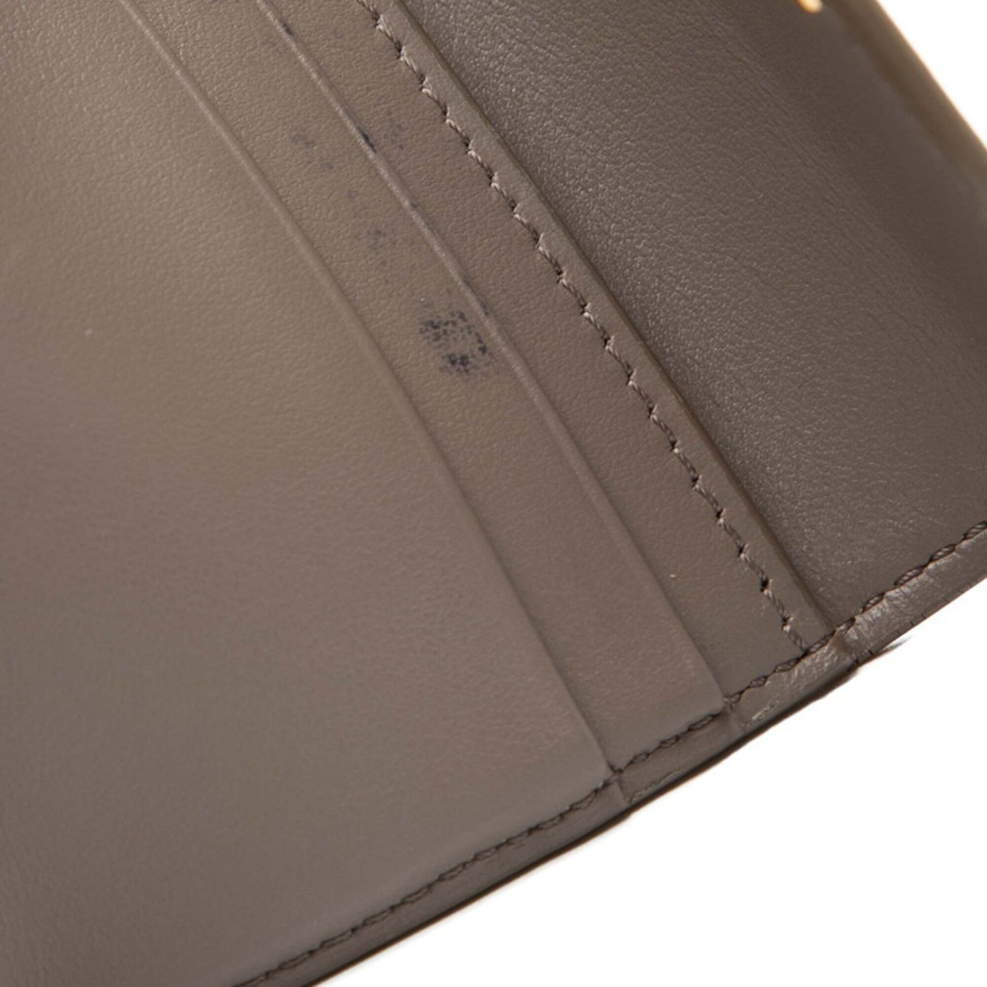 Celine Gray Leather Wallet (Bi-Fold) (Pre-Owned)
