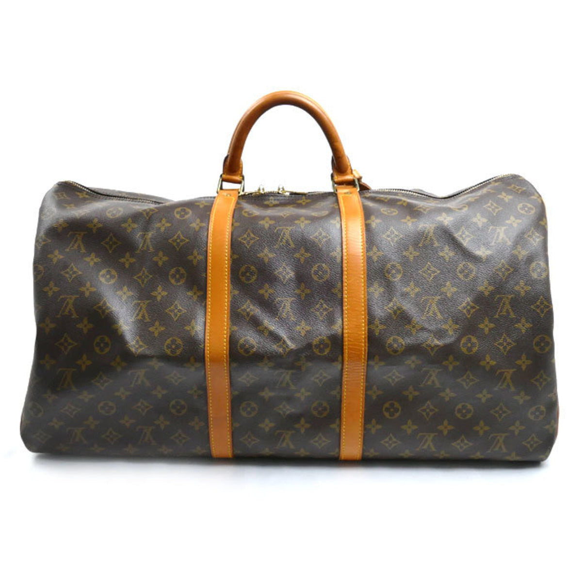 Louis Vuitton Brown Monogram Boston Bag (Pre-Owned)