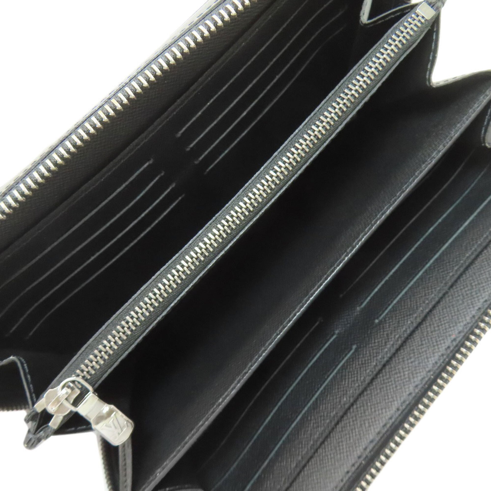 Louis Vuitton Monogram Eclipse Black Monogram Eclipse Long Wallet (Bi-Fold) (Pre-Owned)