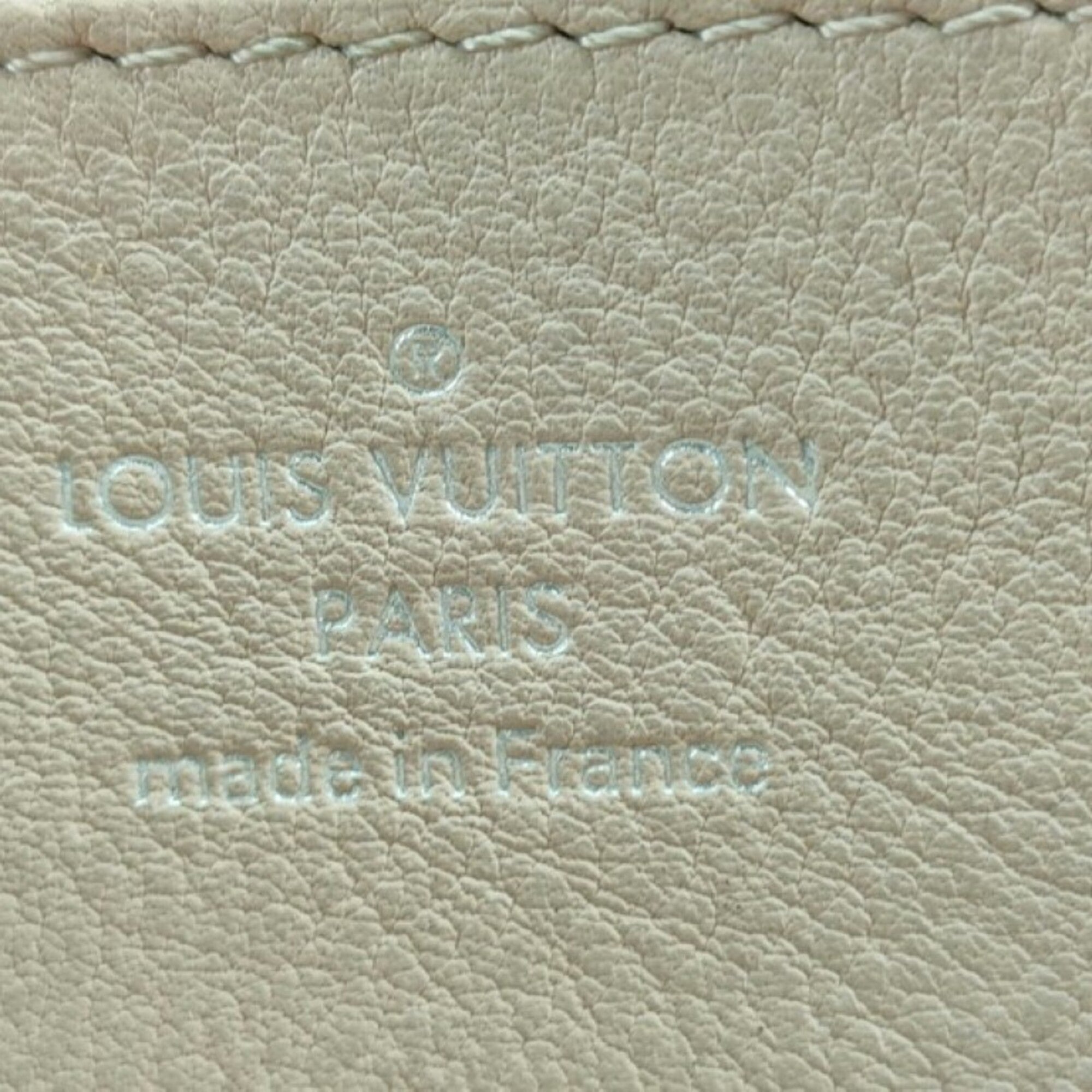 Louis Vuitton Pink Mahina Leather Long Wallet (Bi-Fold) (Pre-Owned)