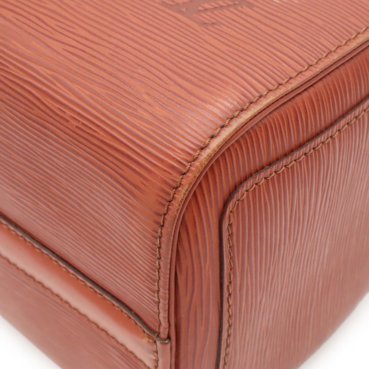 Louis Vuitton Brown Epi Leather Handbag (Pre-Owned)