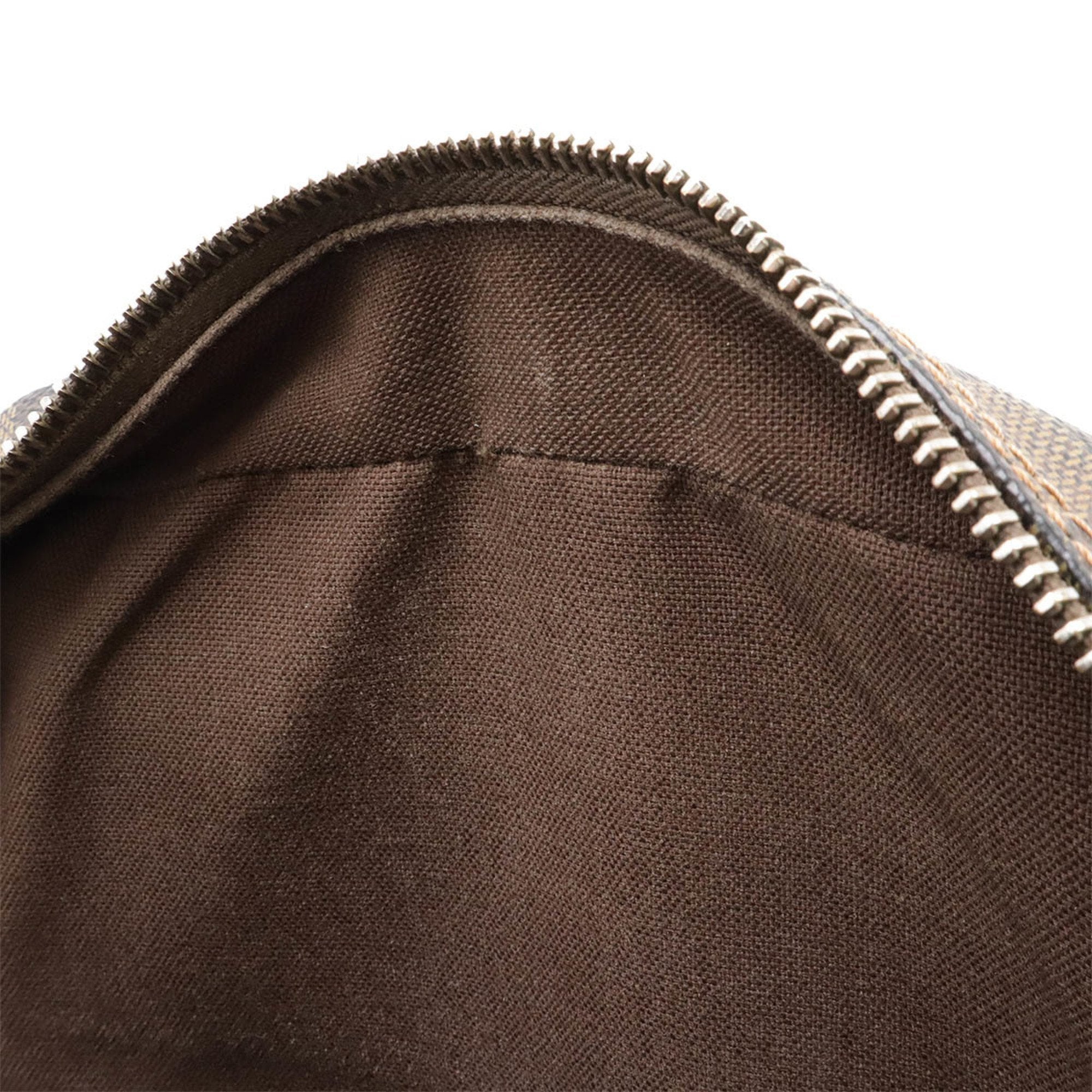 Louis Vuitton Brown Damier Canvas Pvc Pochette Shoulder Bag (Pre-Owned)