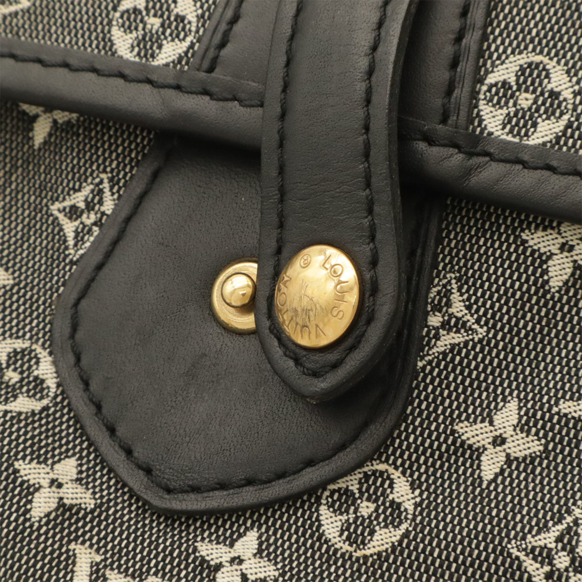 Louis Vuitton Black Monogram Noir Monogram Mini Handbag (Pre-Owned)