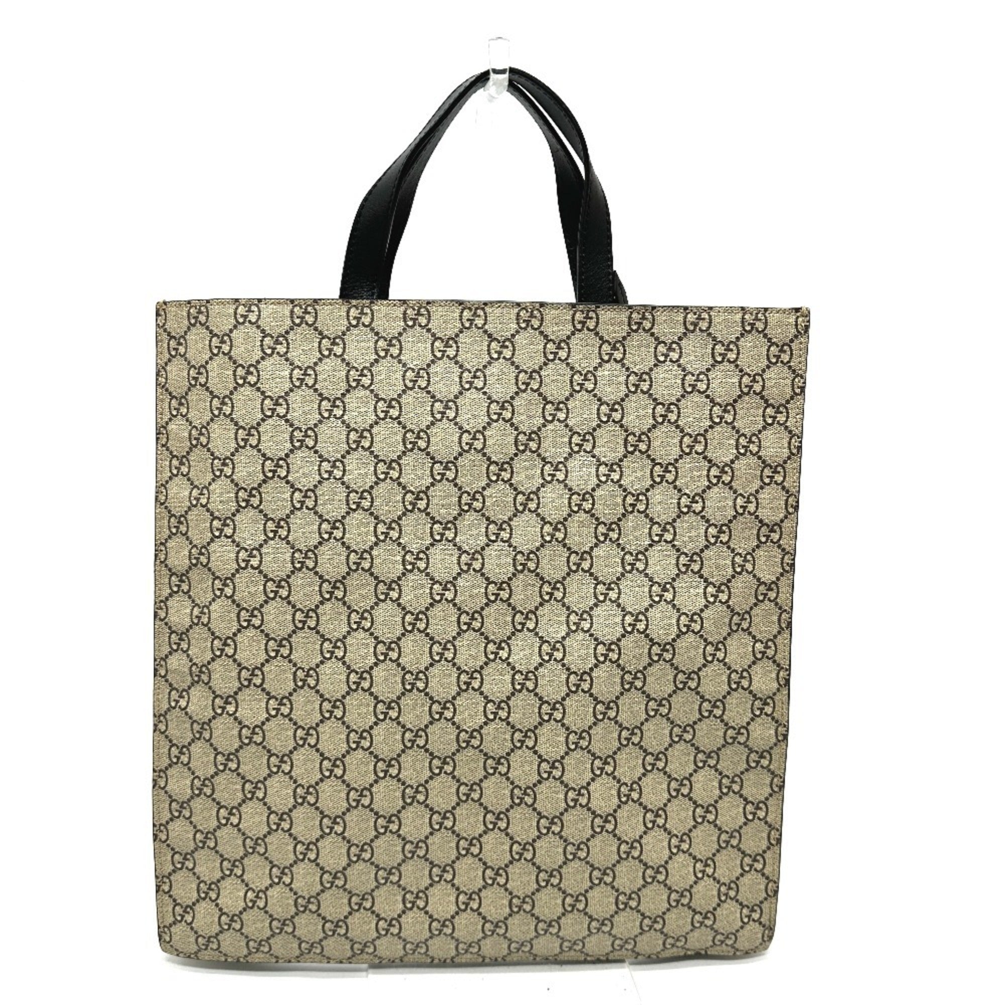 Gucci Beige Gg Supreme Handbag Shoulder Bag (Pre-Owned)