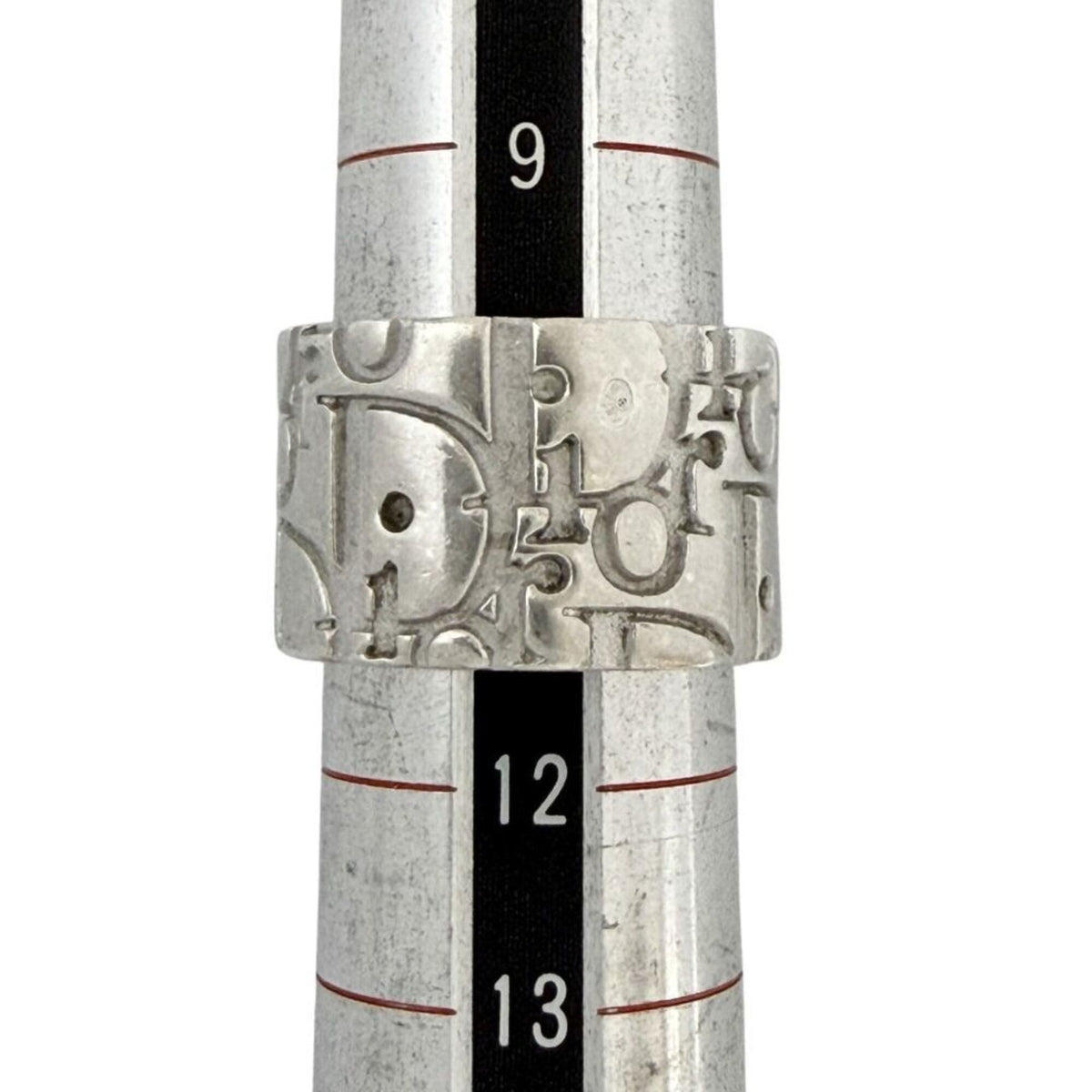Christian Dior Silver Silver 925 Band Ring (Pre-Owned)