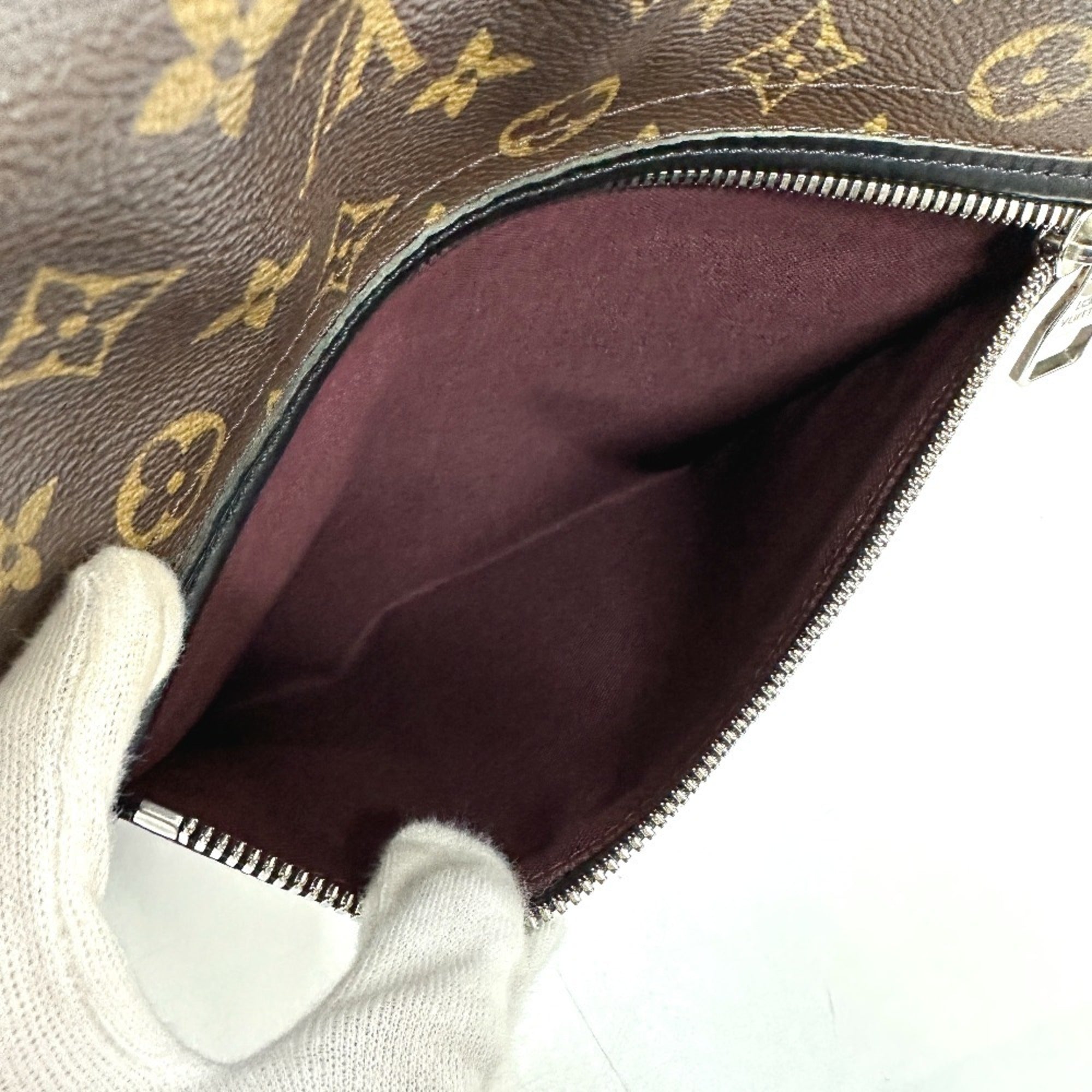 Louis Vuitton Monogram Macassar Black Brown Shoulder Bag (Pre-Owned)
