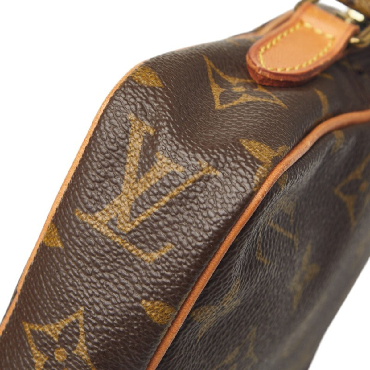 Louis Vuitton Brown Pvc Leather Shoulder Bag (Pre-Owned)