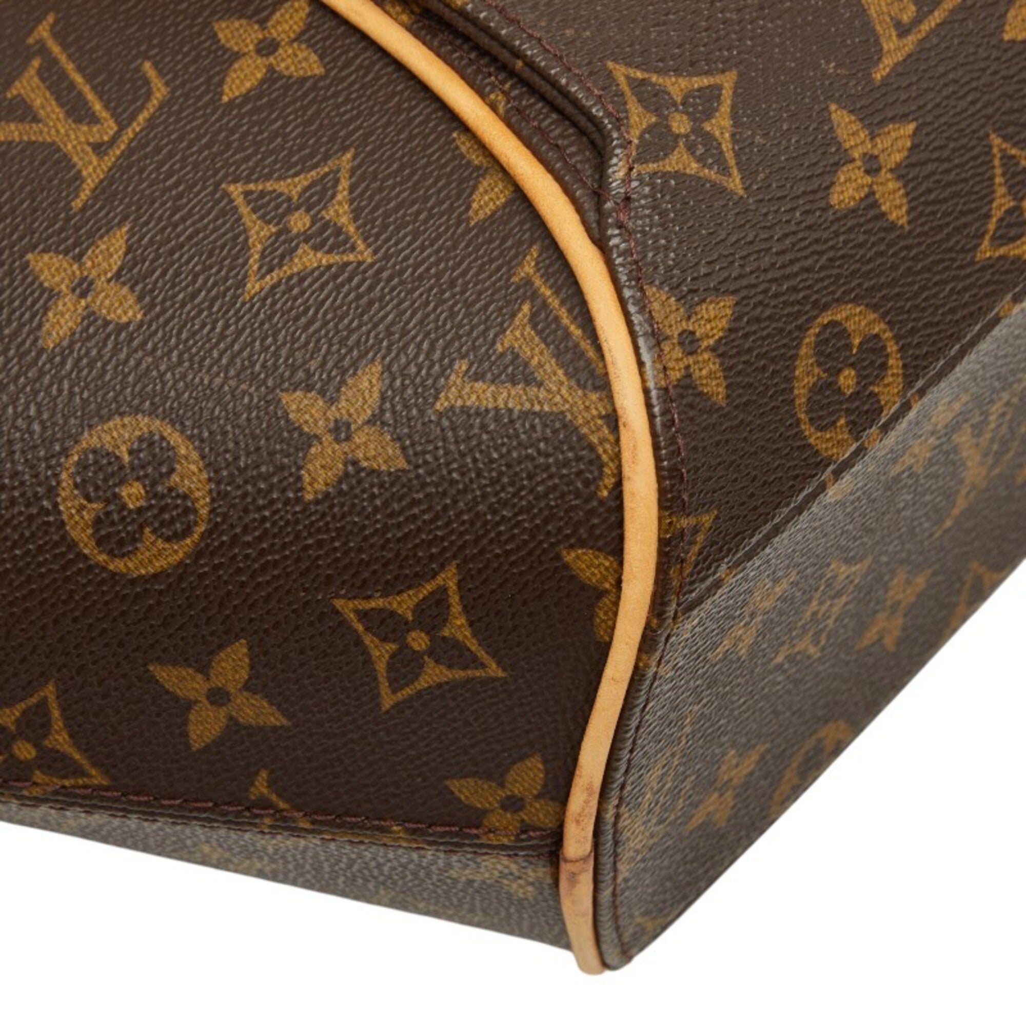 Louis Vuitton Brown Pvc Leather Shoulder Bag Tote Bag (Pre-Owned)